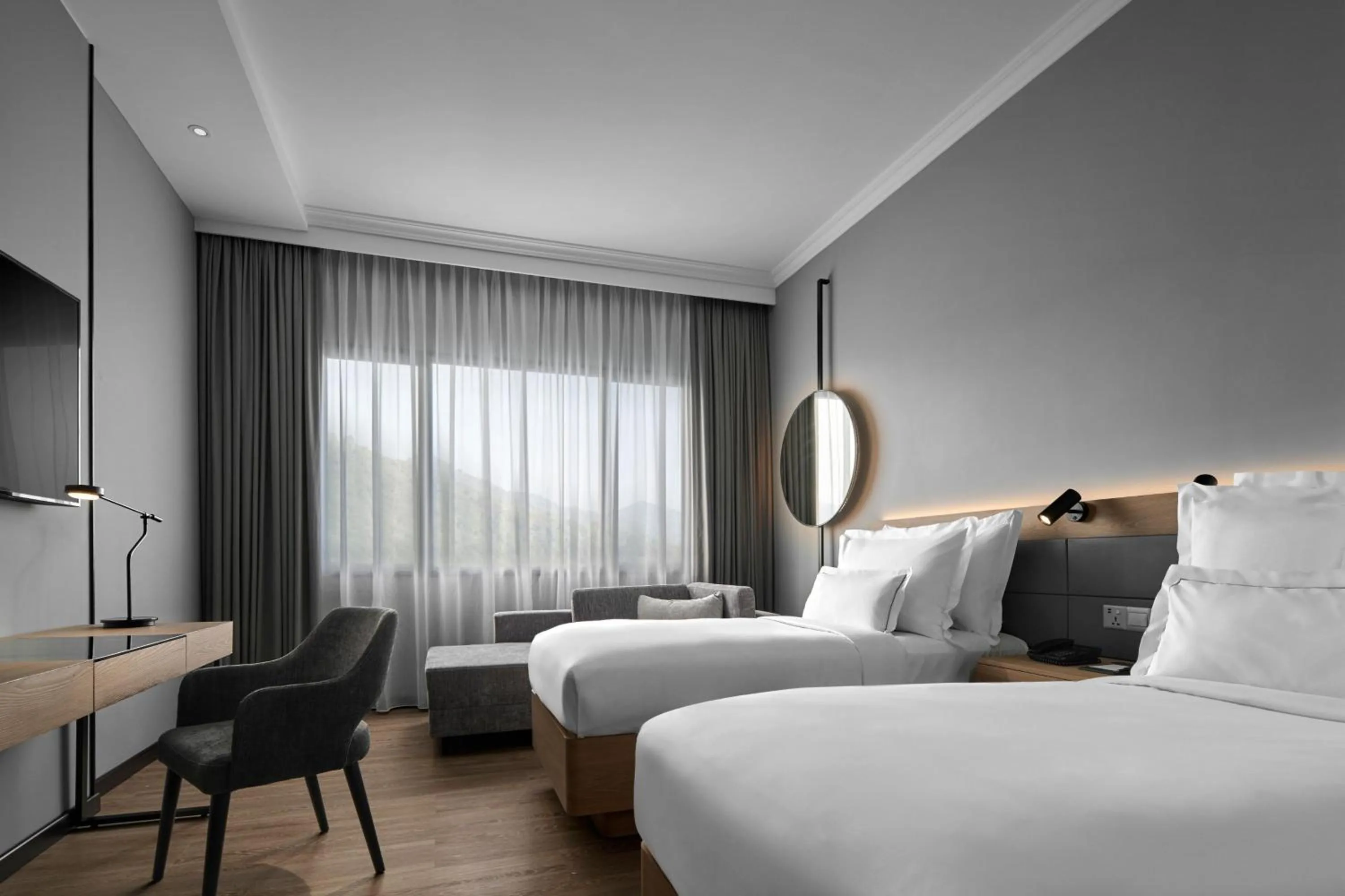 Photo of the whole room, Bed in AC Hotel by Marriott Penang