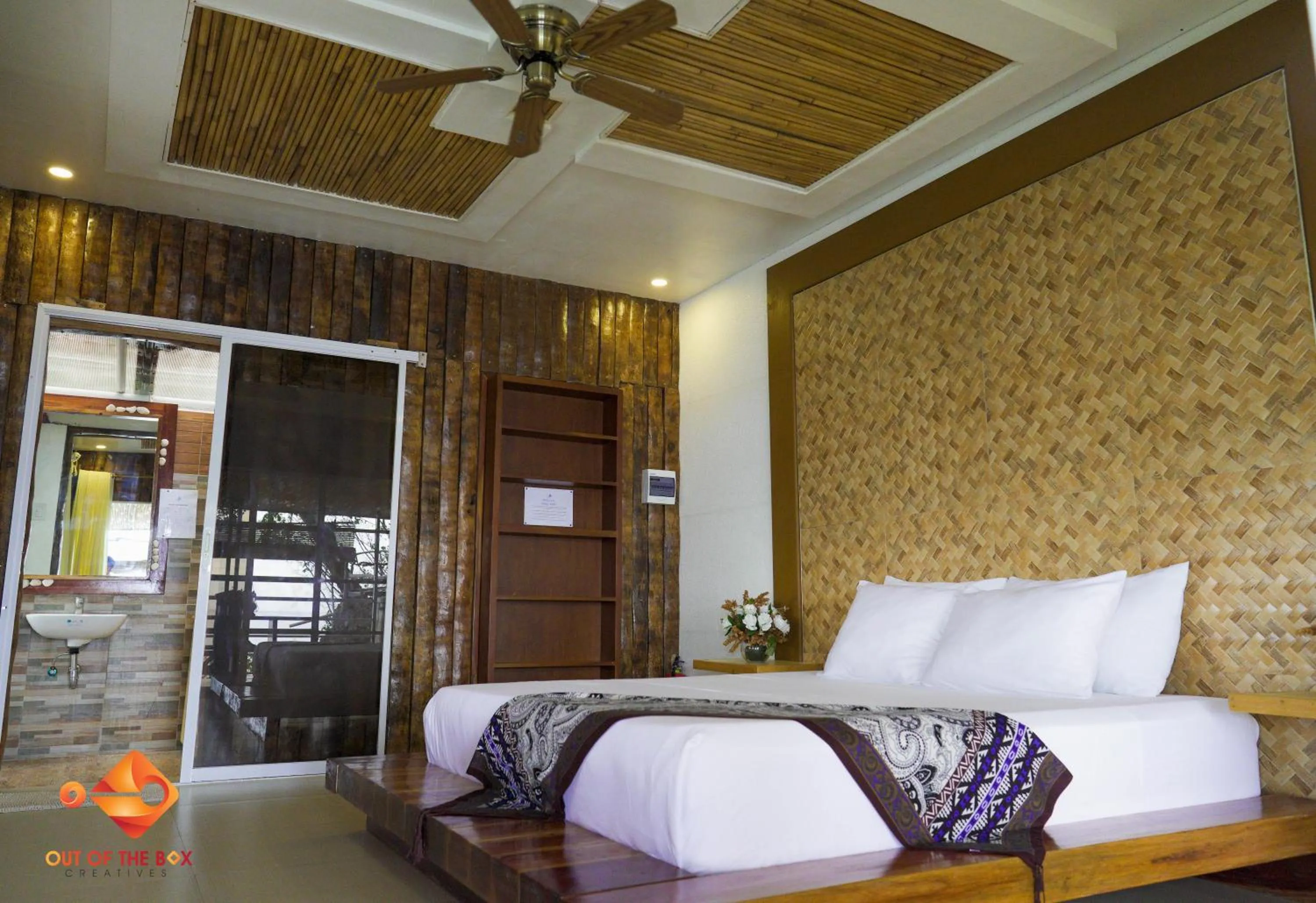 Bedroom, Bed in Nature's Eye Resort