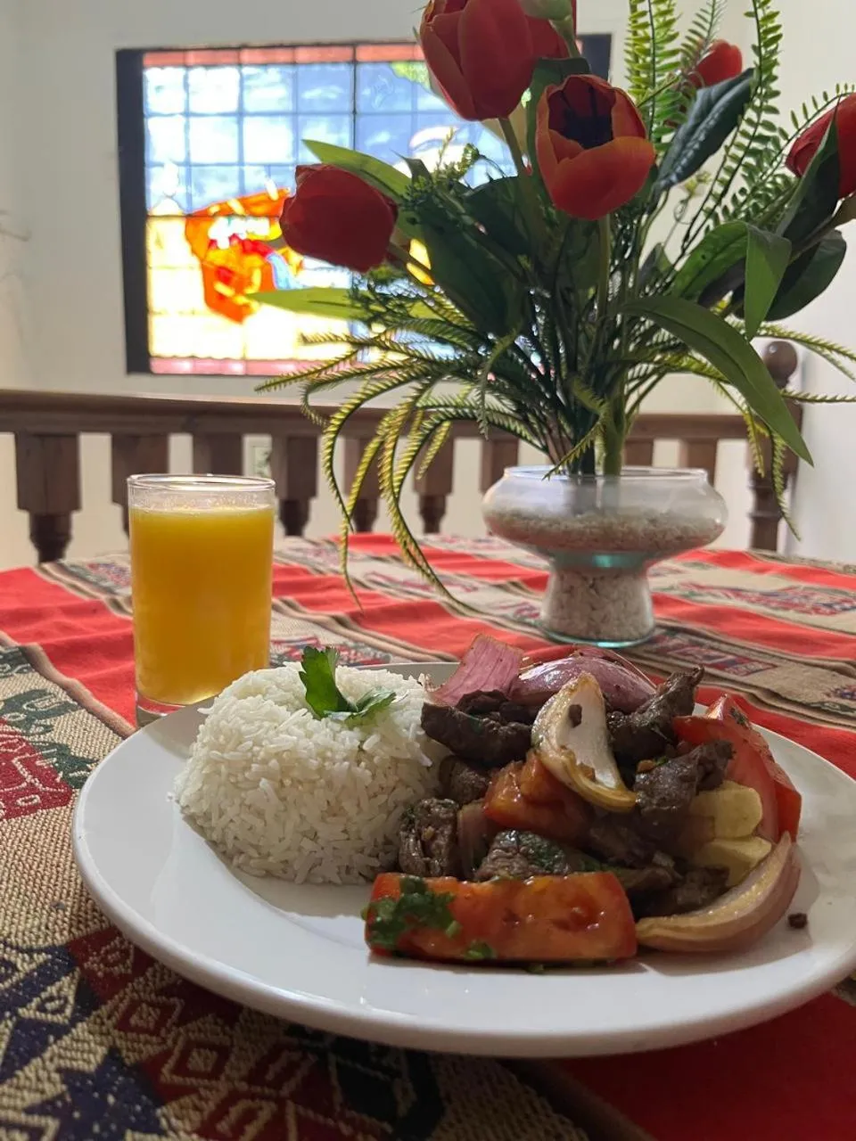 Lunch in Hotel San Isidro Inn