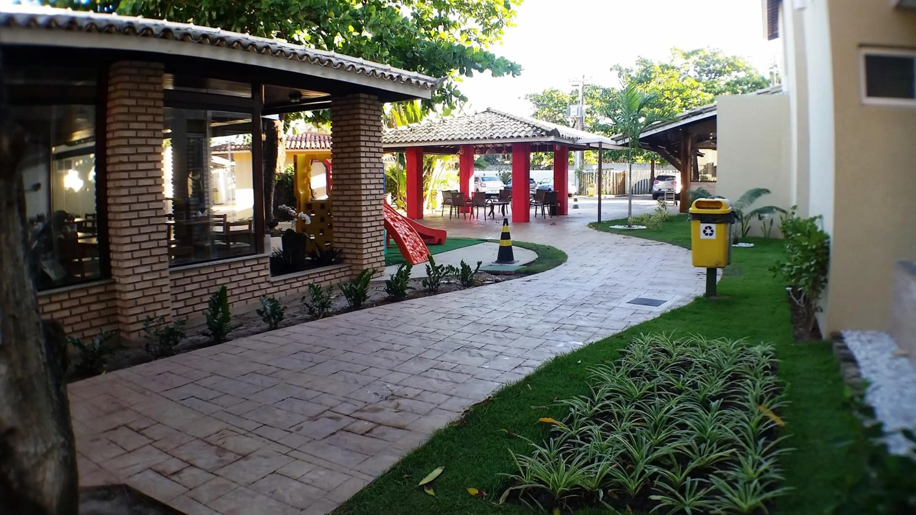 Garden view in Hotel Pousada do Sol