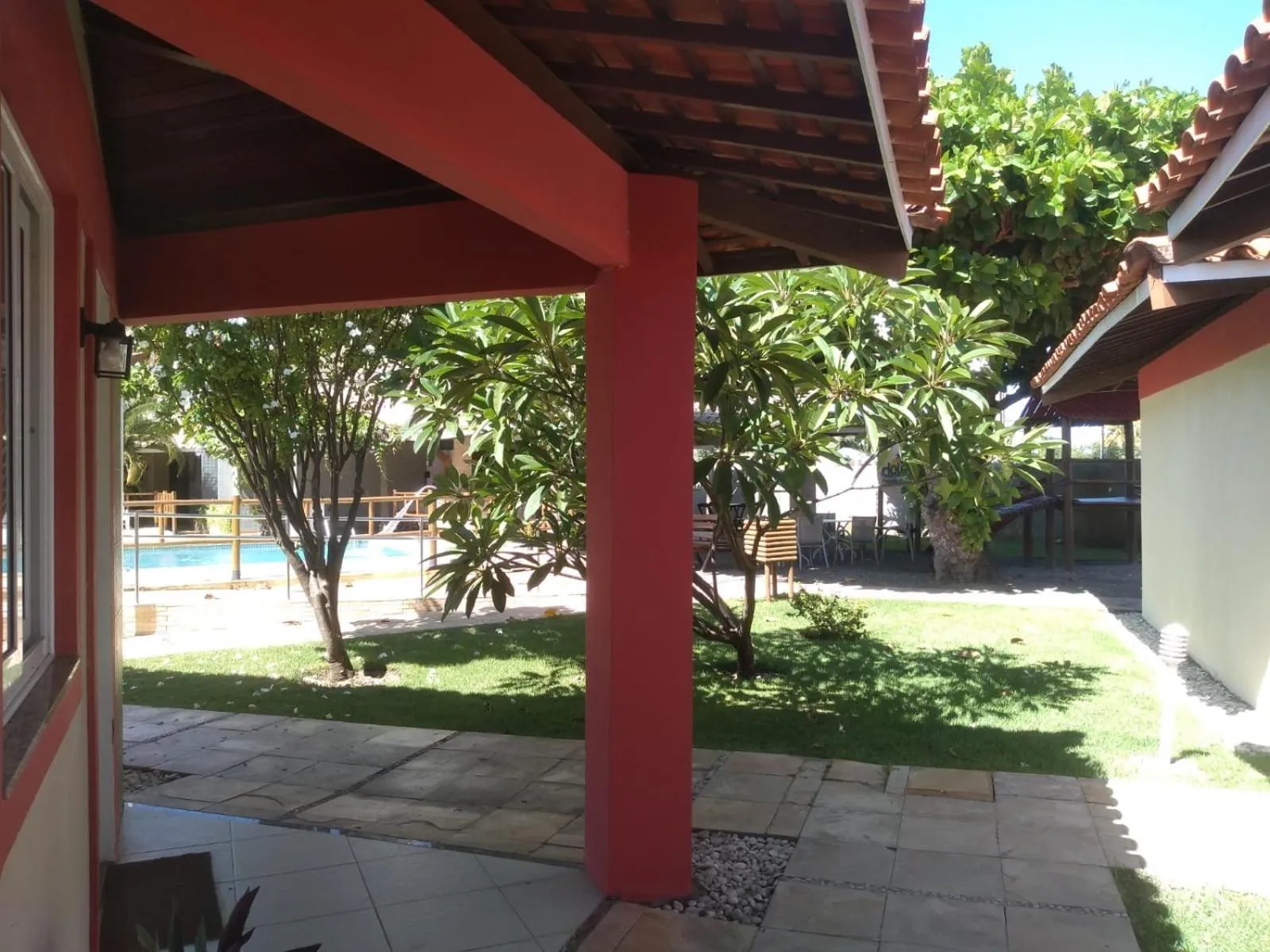Garden view in Hotel Pousada do Sol