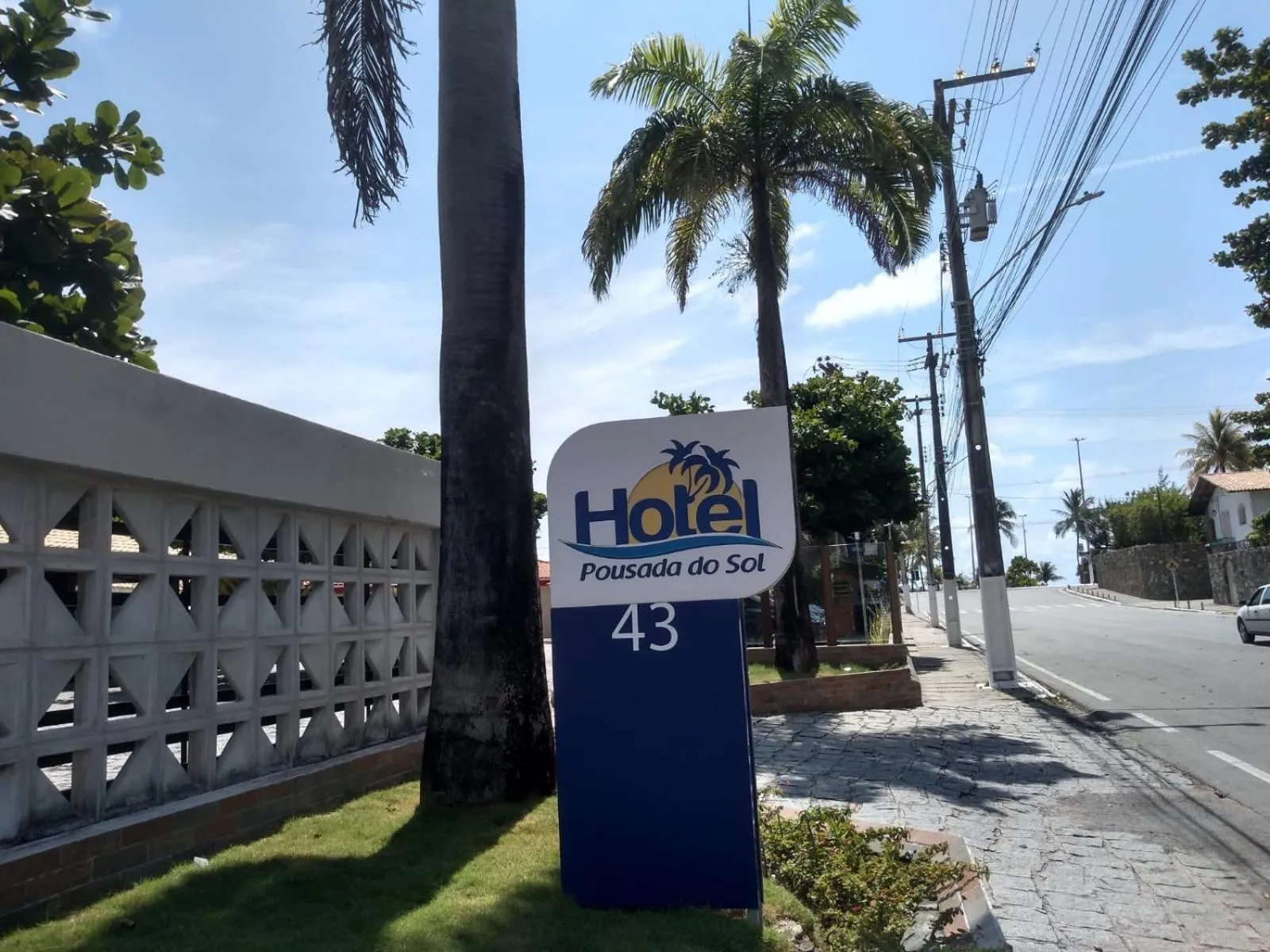 Property building in Hotel Pousada do Sol