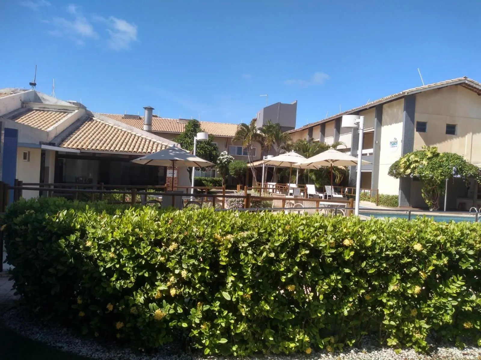 Pool view in Hotel Pousada do Sol
