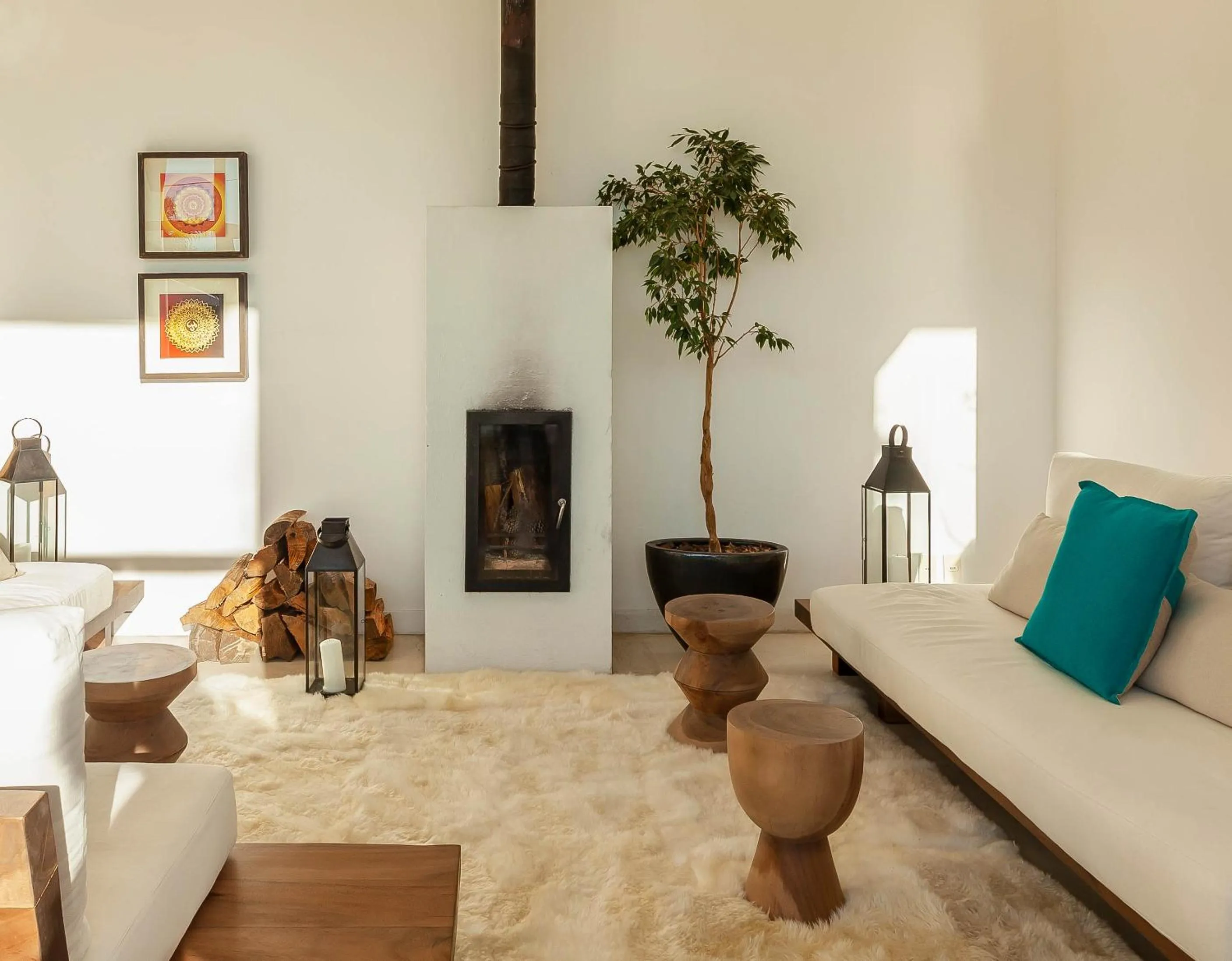 Living room in AWA Boutique + Design Hotel