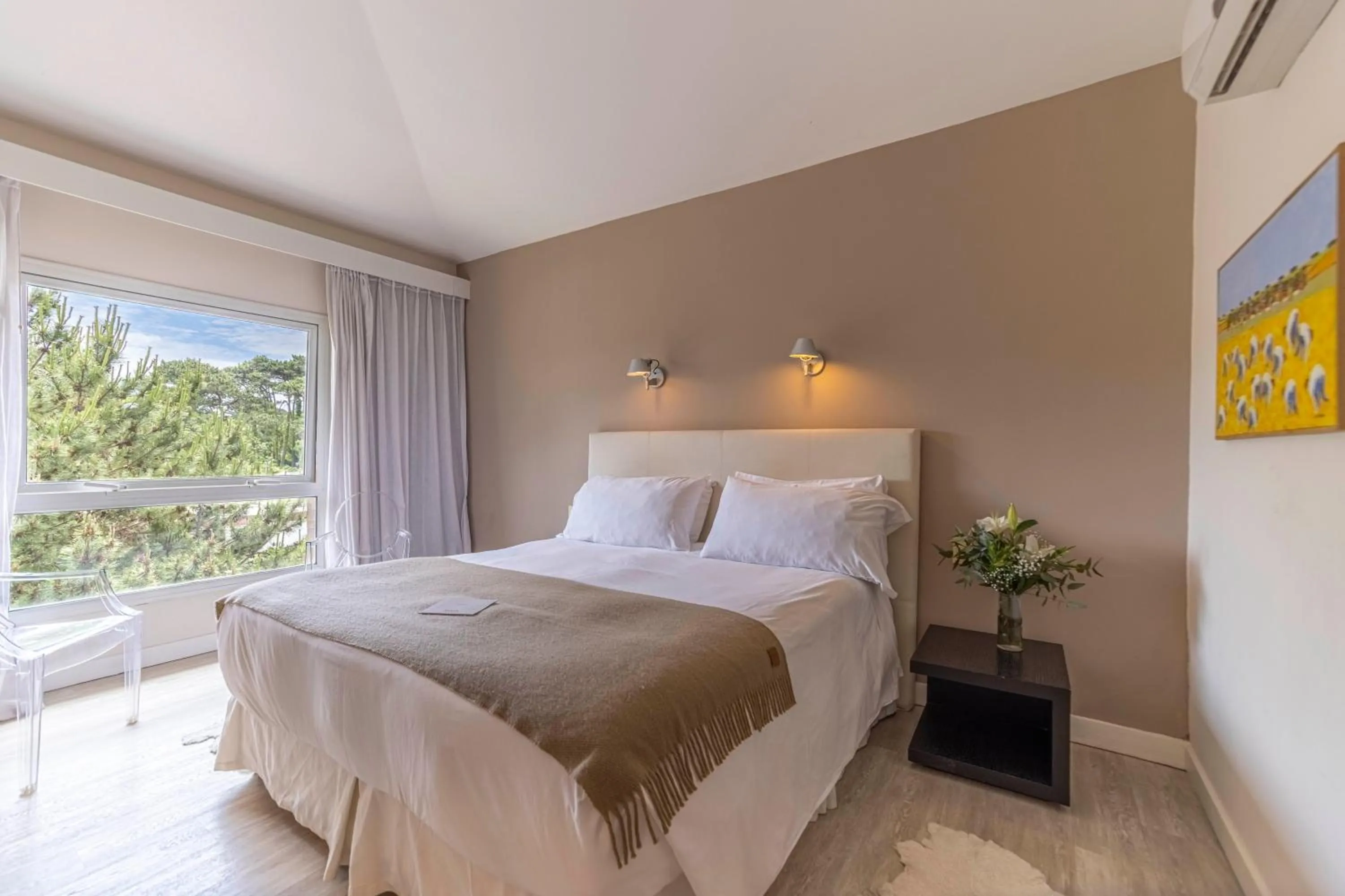 Bed in AWA Boutique + Design Hotel