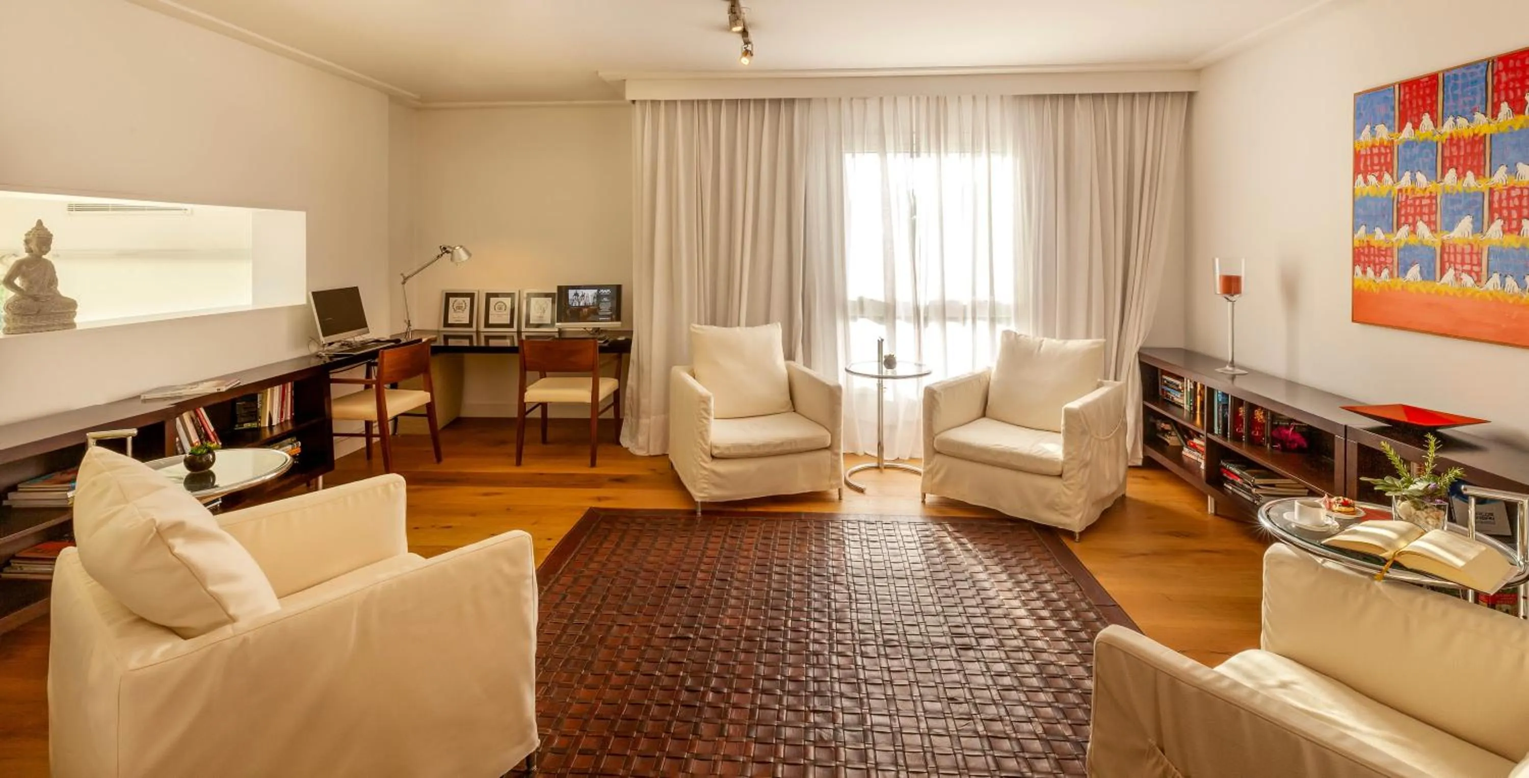 Library in AWA Boutique + Design Hotel