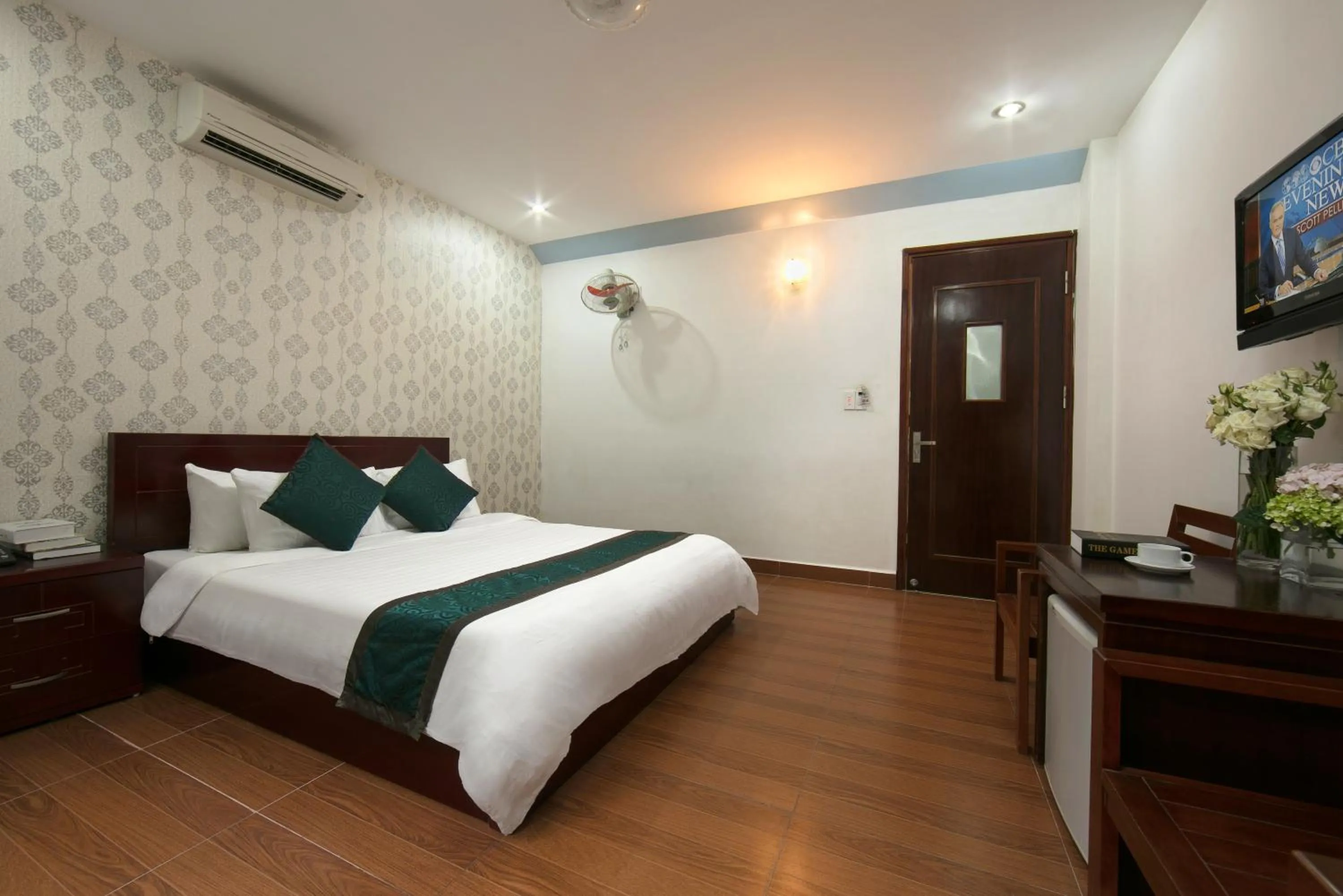Bed in catba island hotel