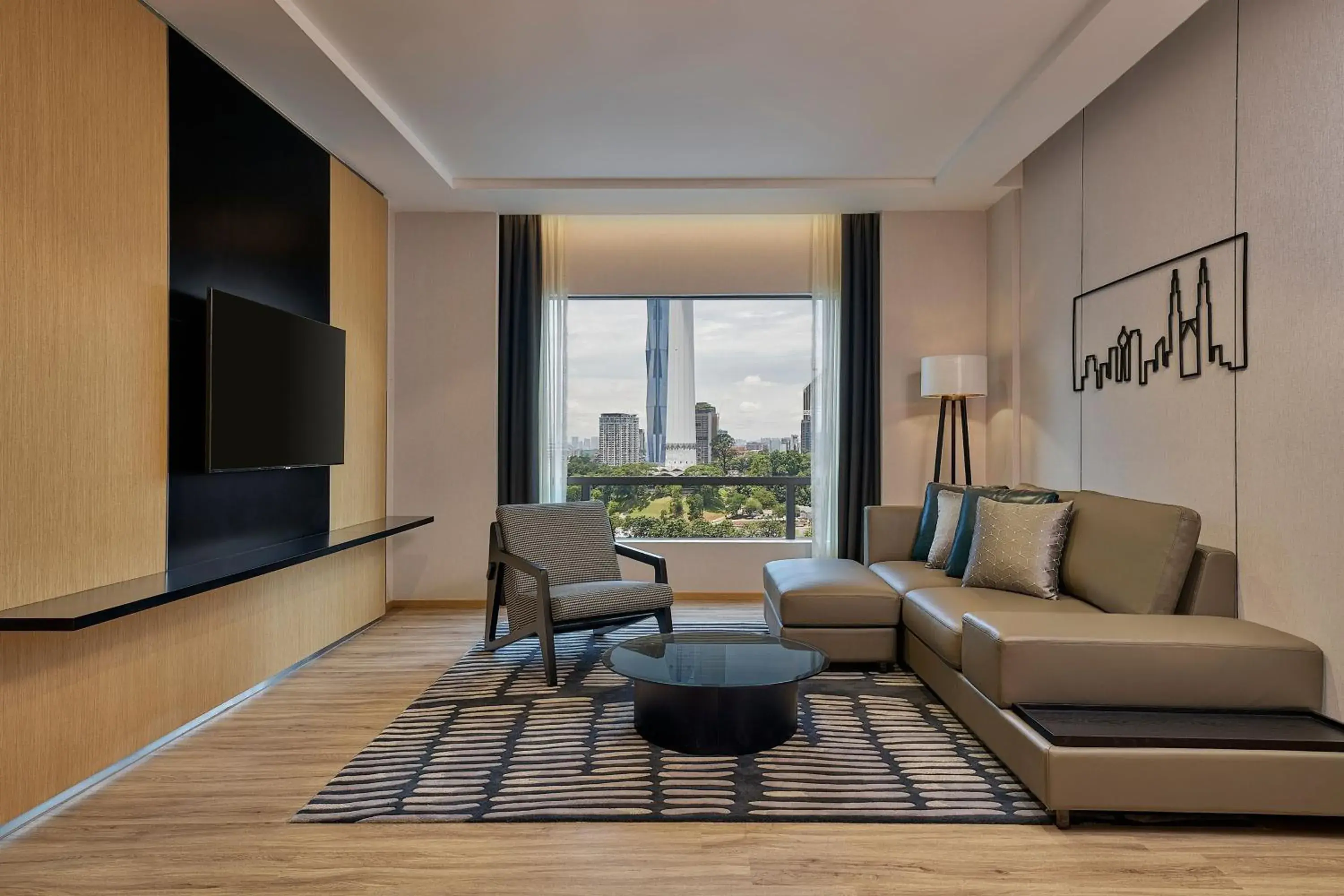 Family Suite with King and Two Twin Beds in Renaissance Kuala Lumpur Hotel & Convention Centre Family Suite with King and Two Twin Beds in Renaissance Kuala Lumpur Hotel & Convention Centre