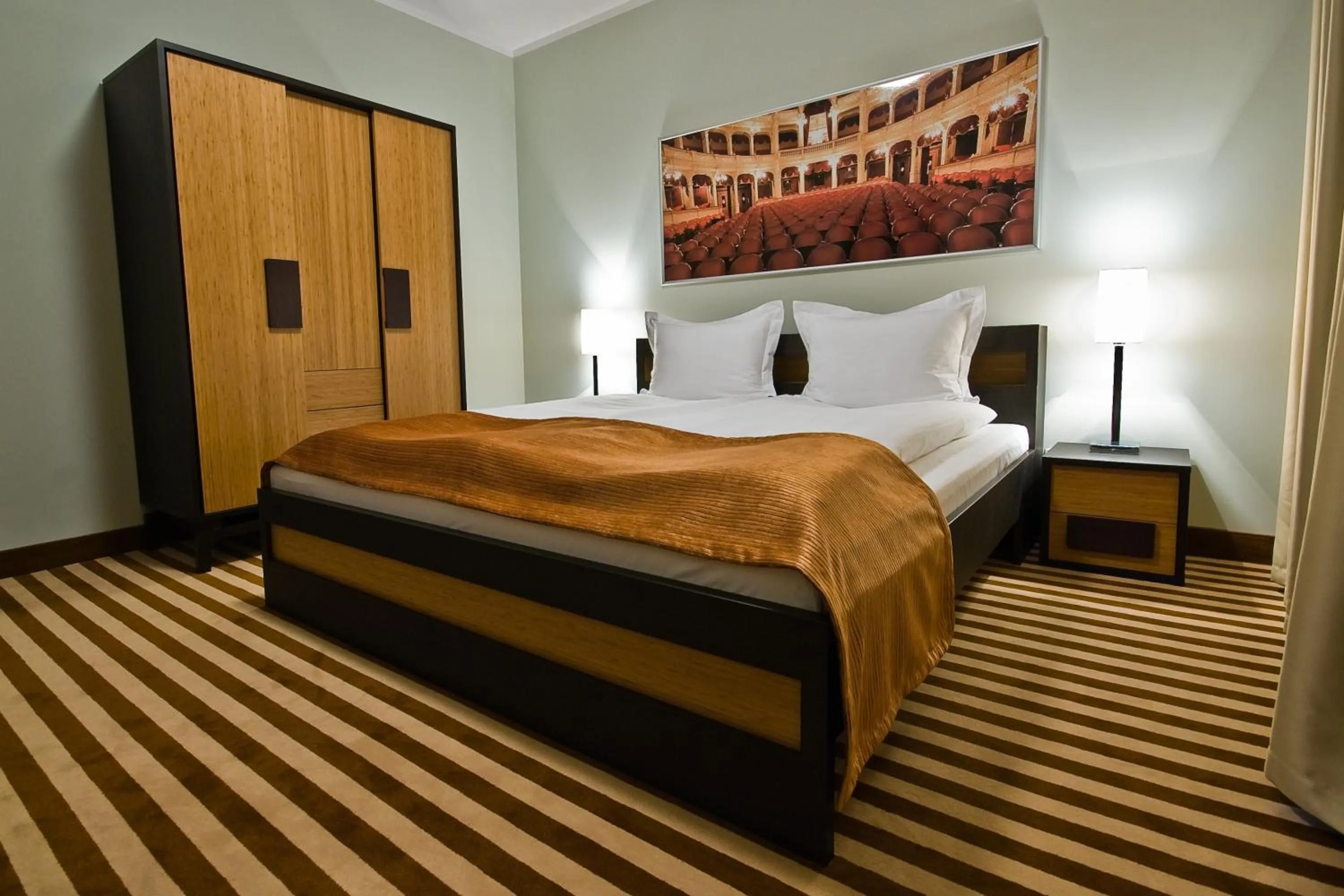 Bed in Hotel Poznański A2