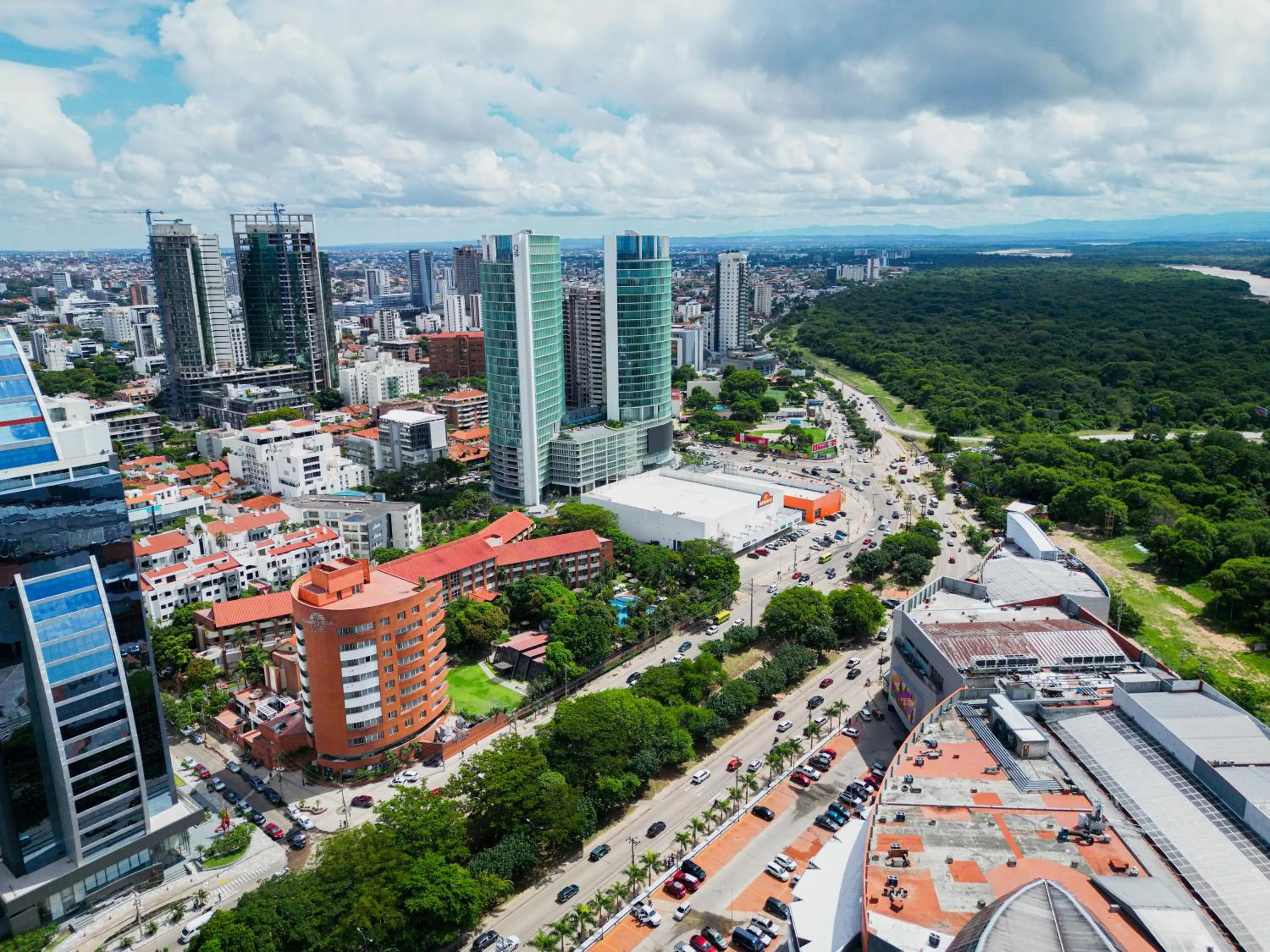 Bird's eye view in Hotel Camino Real