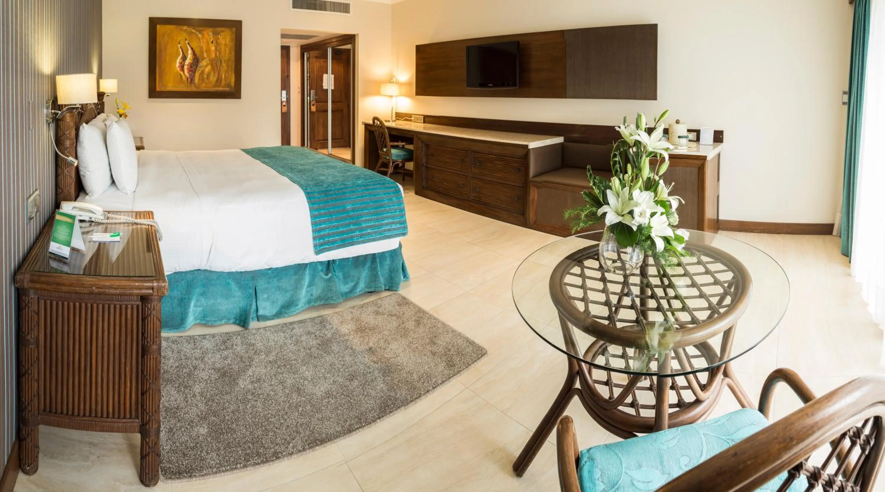 Seating area, Bed in Hotel Camino Real