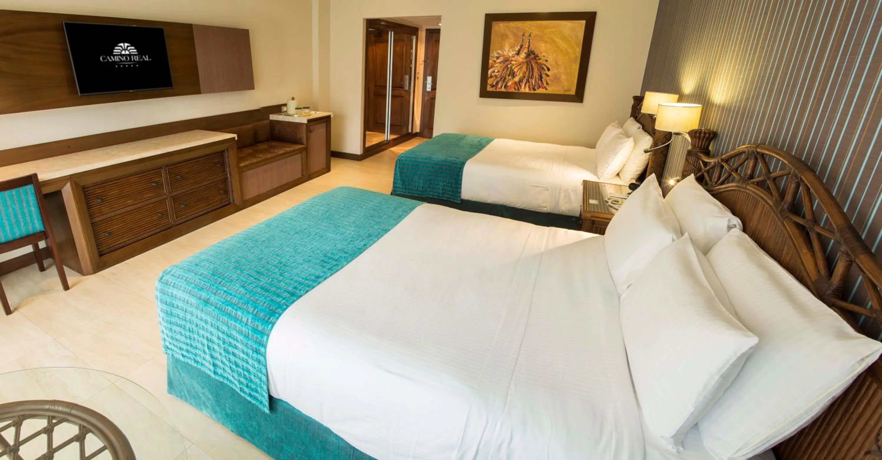 Bed in Hotel Camino Real