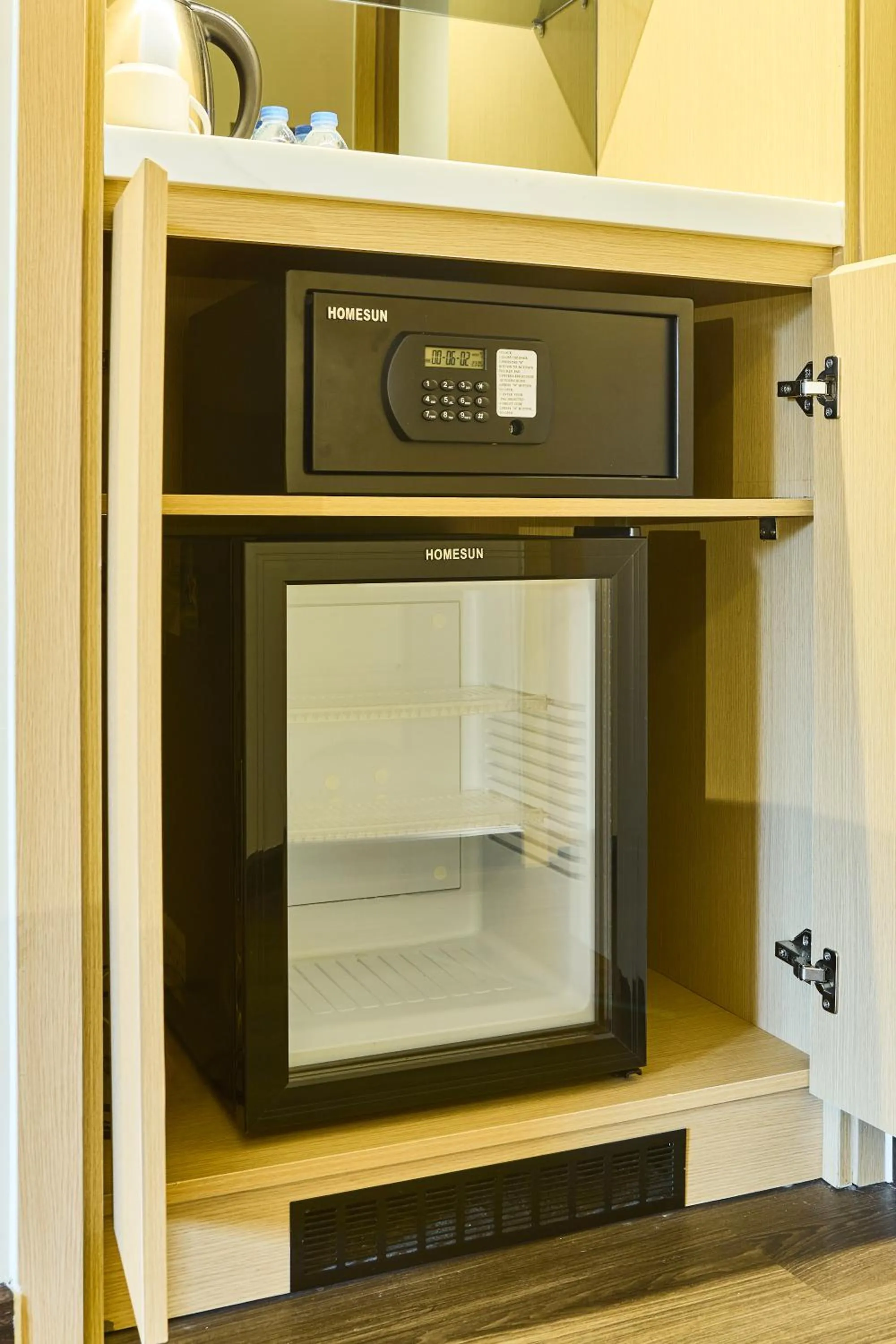 minibar in Central Park Saigon Hotel