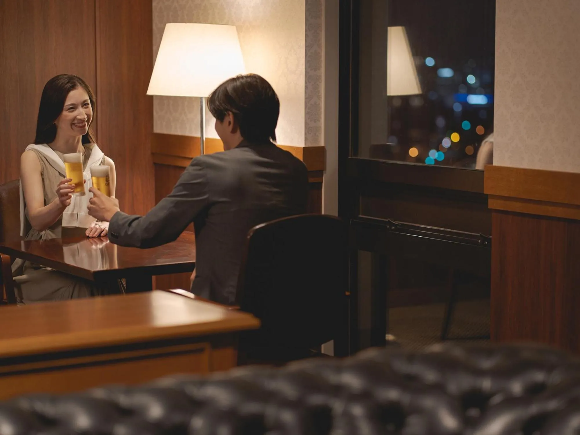 Lounge or bar in Premier Hotel -Tsubaki- Sapporo