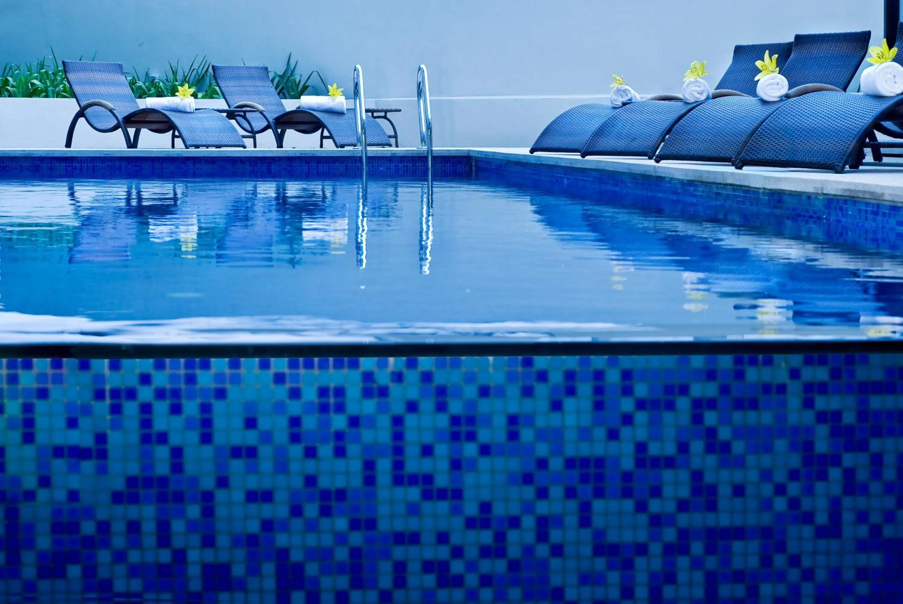 Swimming pool in The Majestic Malacca Hotel - Small Luxury Hotels of the World