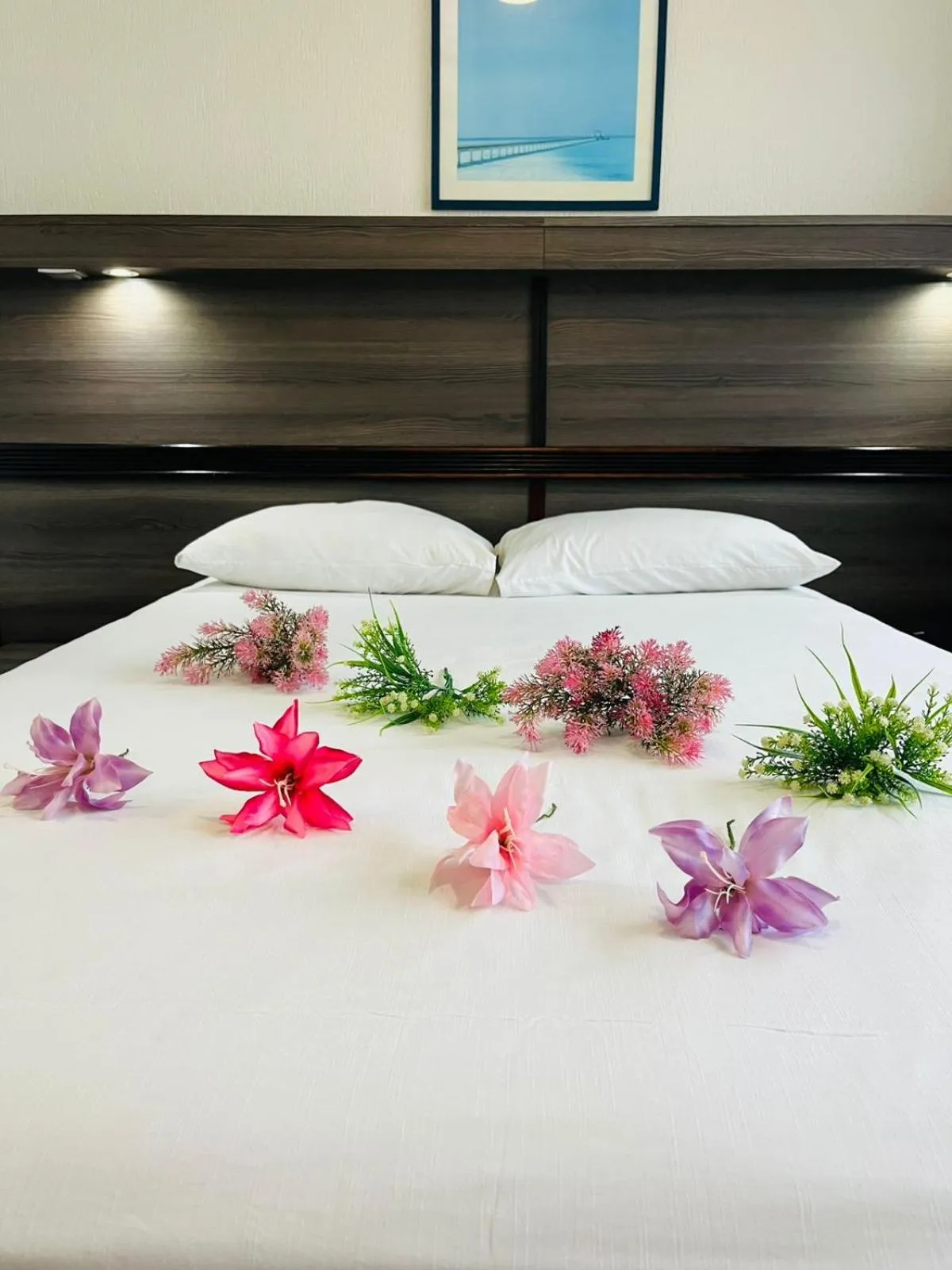 Bed in Hotel Le Paris