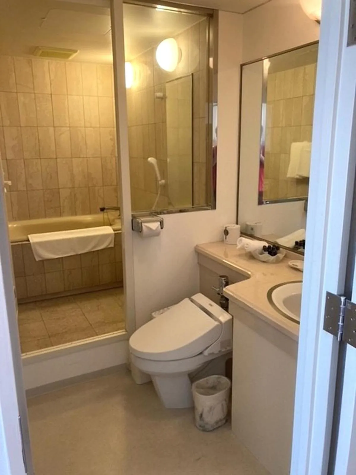 Toilet in Hotel Seawave Beppu