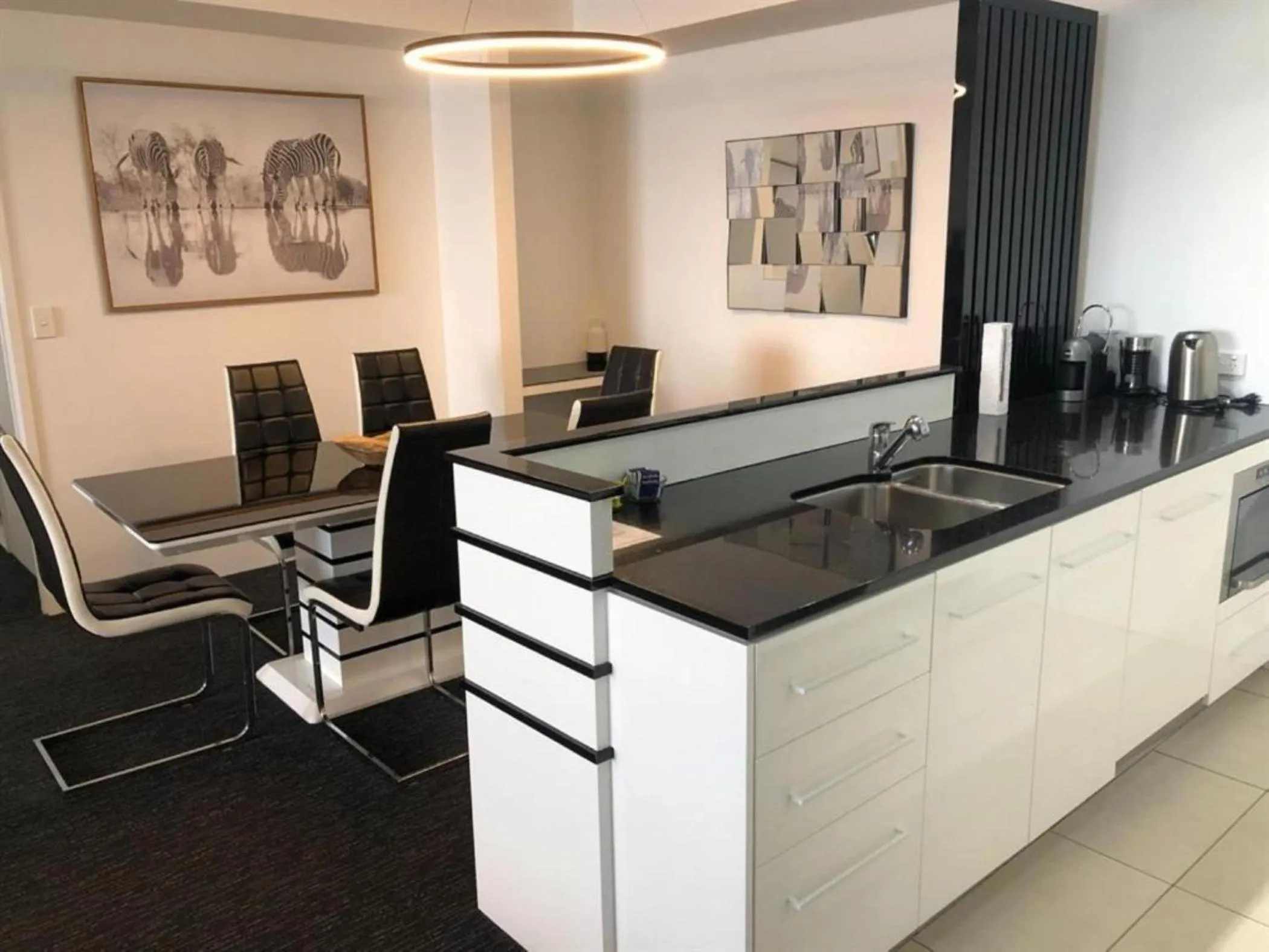 Dining area in Tweed Ultima Apartments