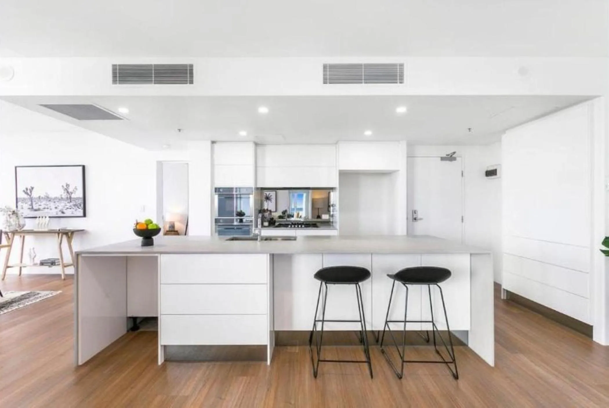 kitchen in Tweed Ultima Apartments