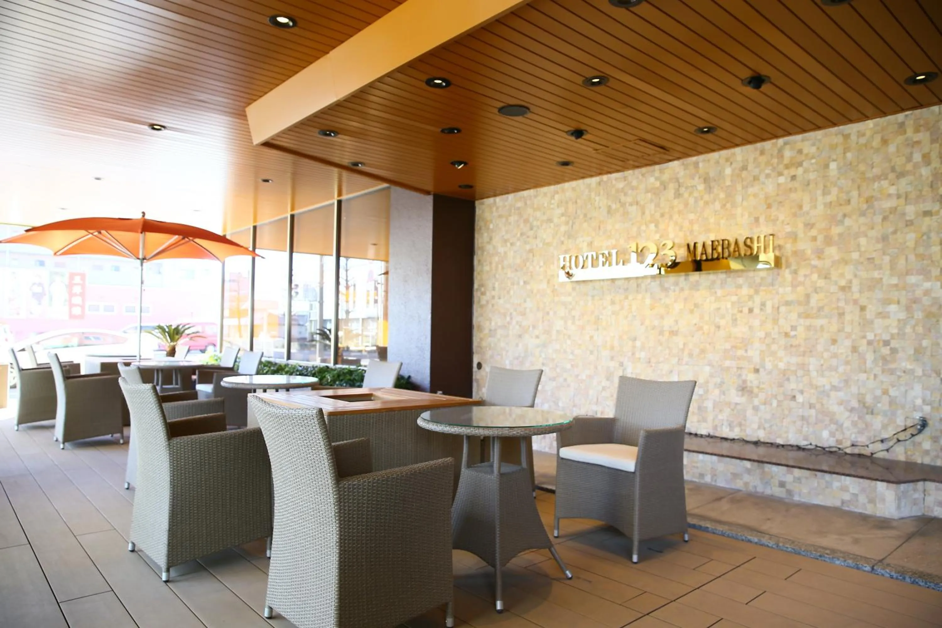 Lobby or reception in Hotel 1-2-3 Maebashi Mercury