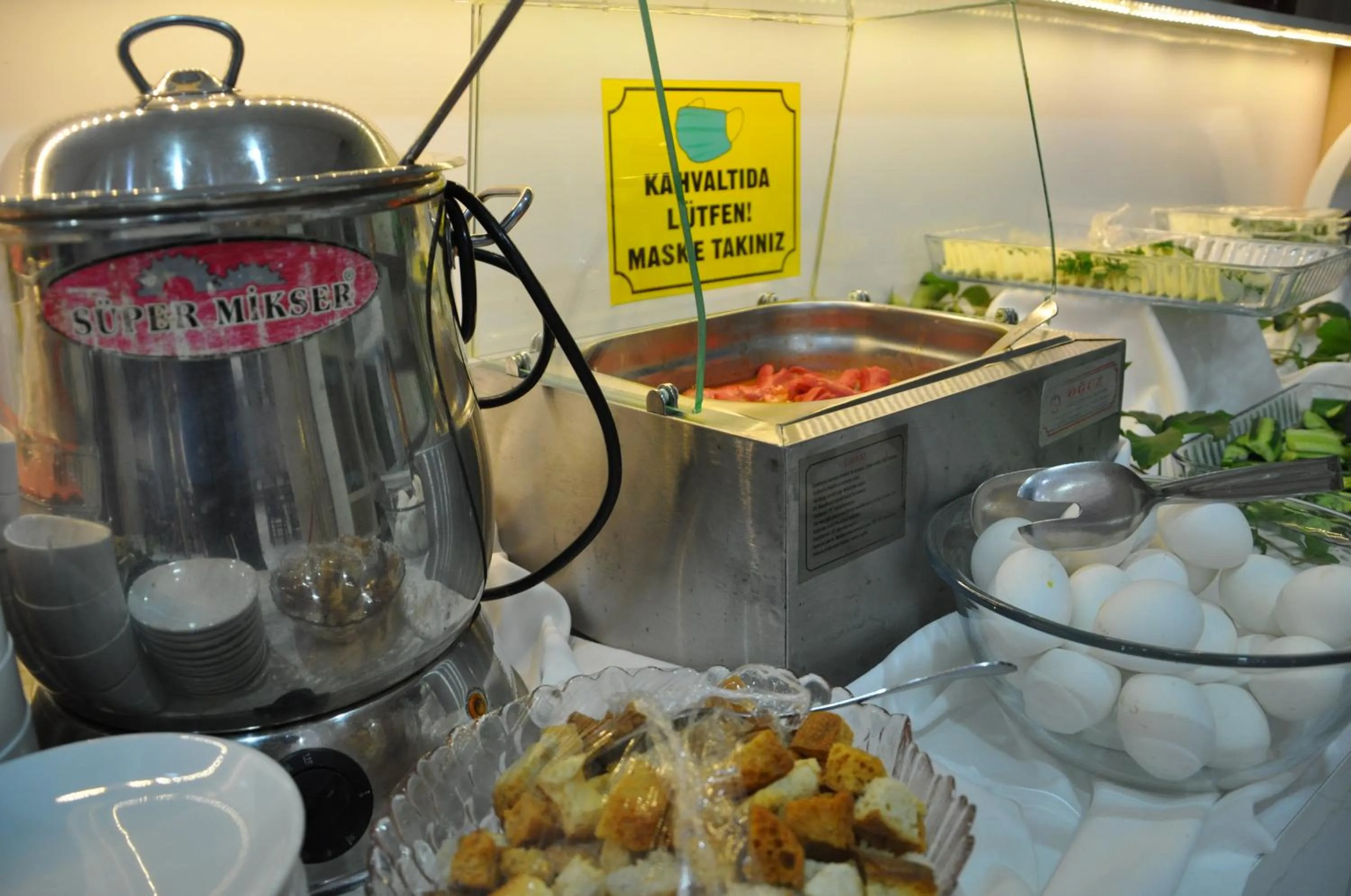 Buffet breakfast in Odrys Beach Hotel & Resort