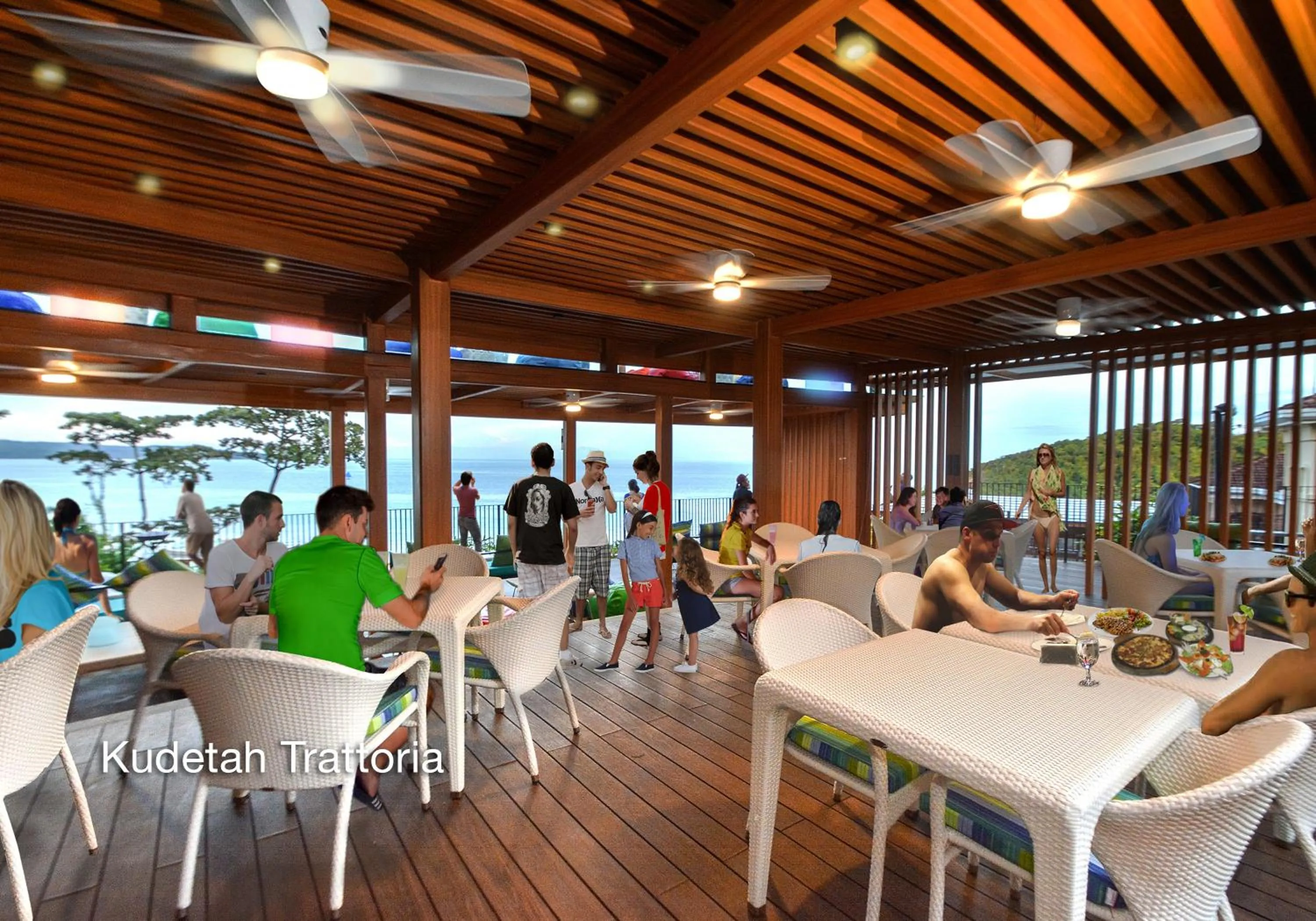 Restaurant/places to eat in Fairways and Bluewater Boracay
