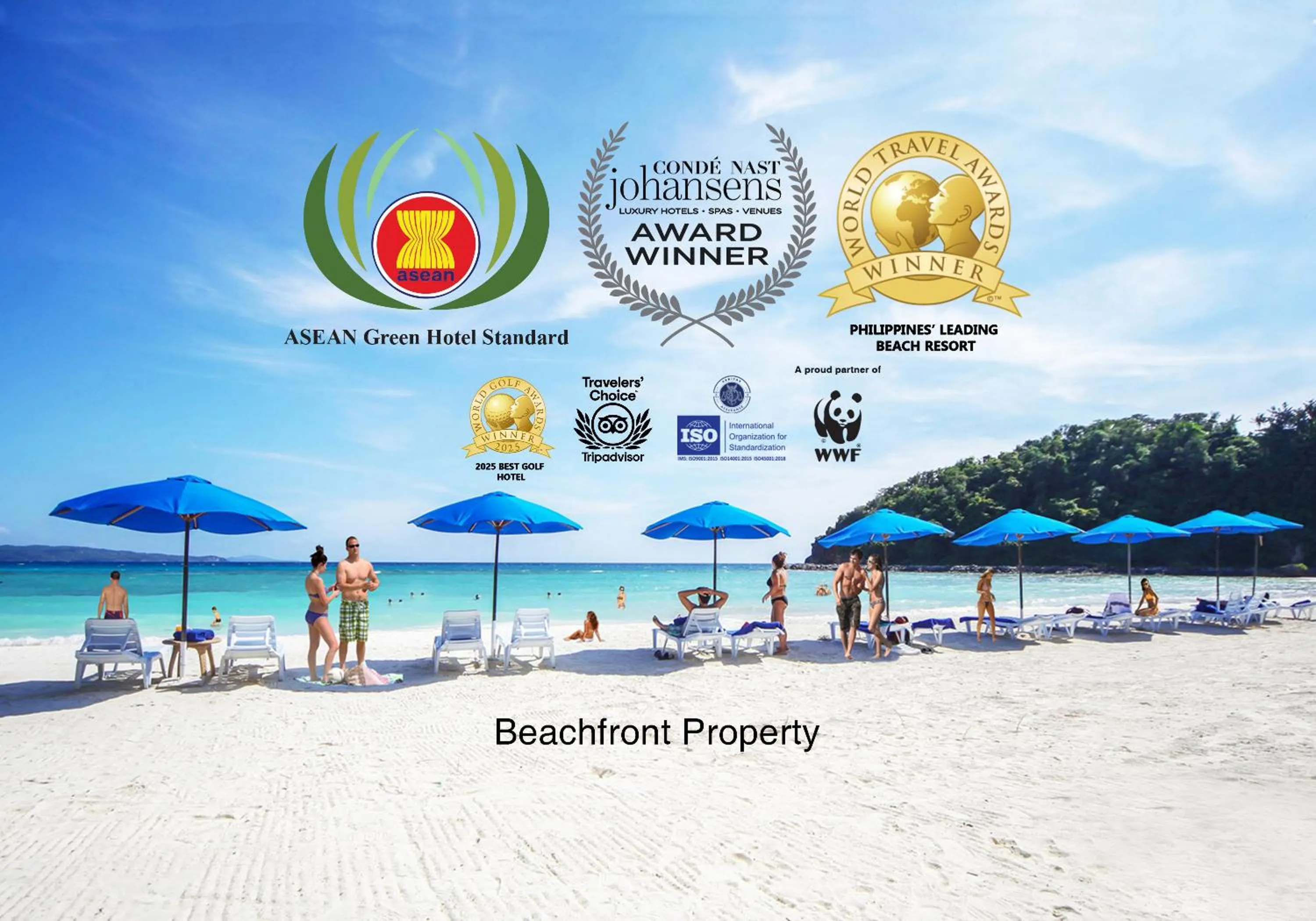 Beach in Fairways and Bluewater Boracay