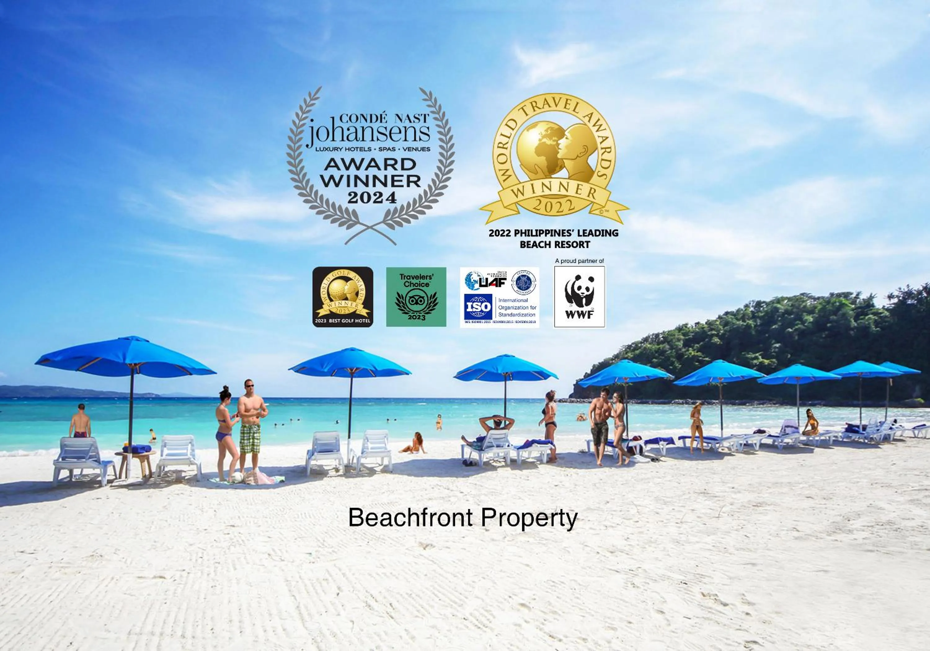 Beach in Fairways and Bluewater Boracay