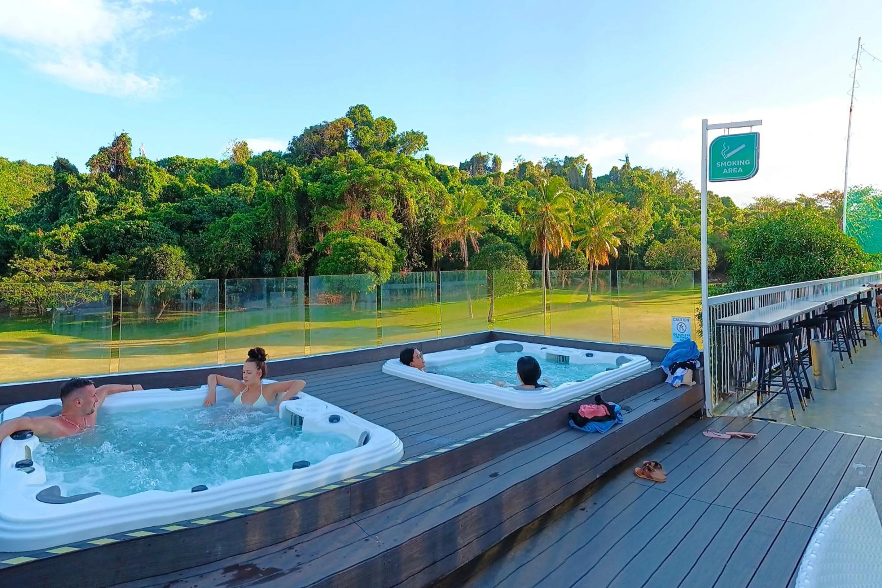 Hot Tub in Fairways and Bluewater Boracay