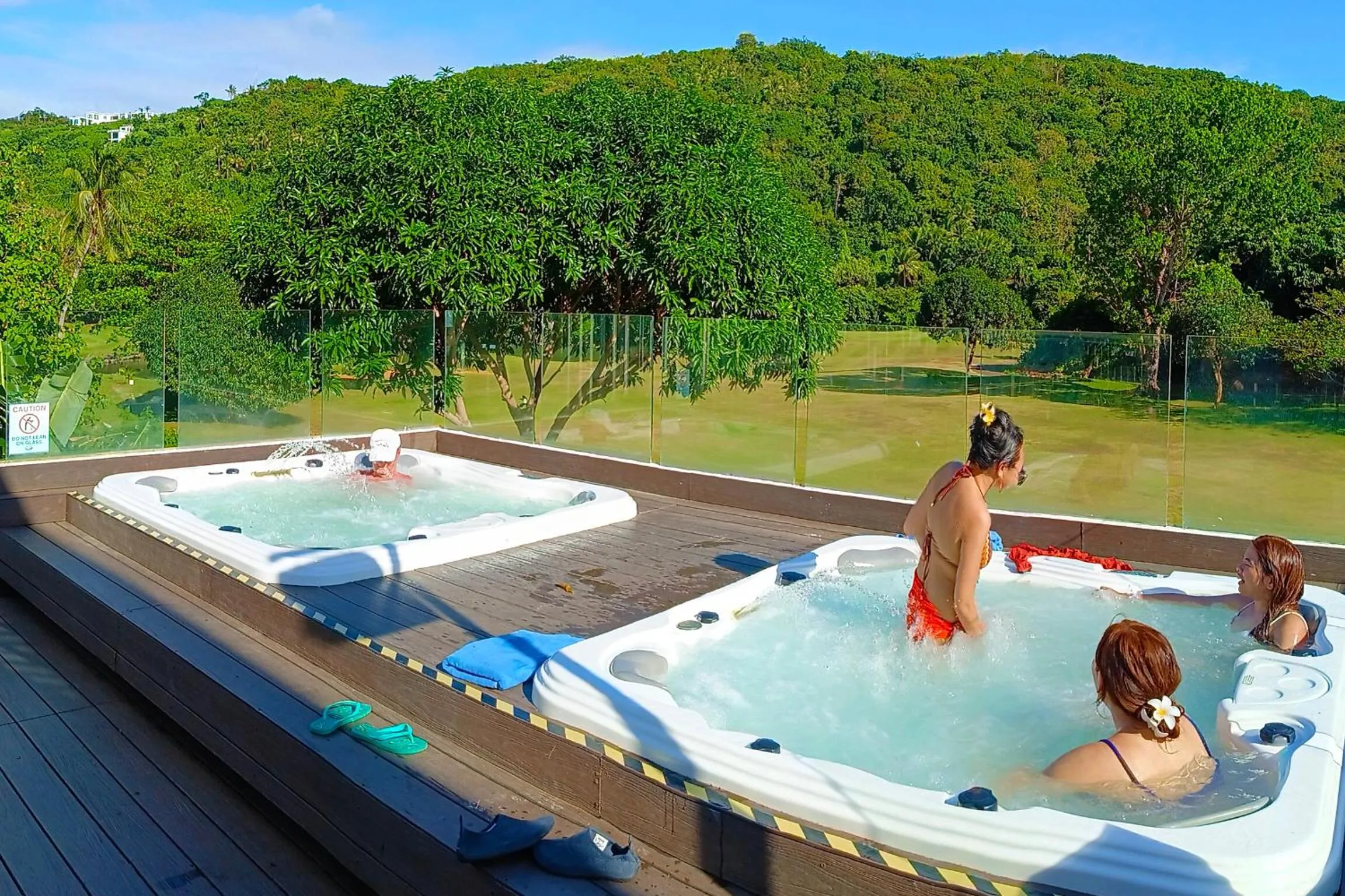 Hot Tub in Fairways and Bluewater Boracay