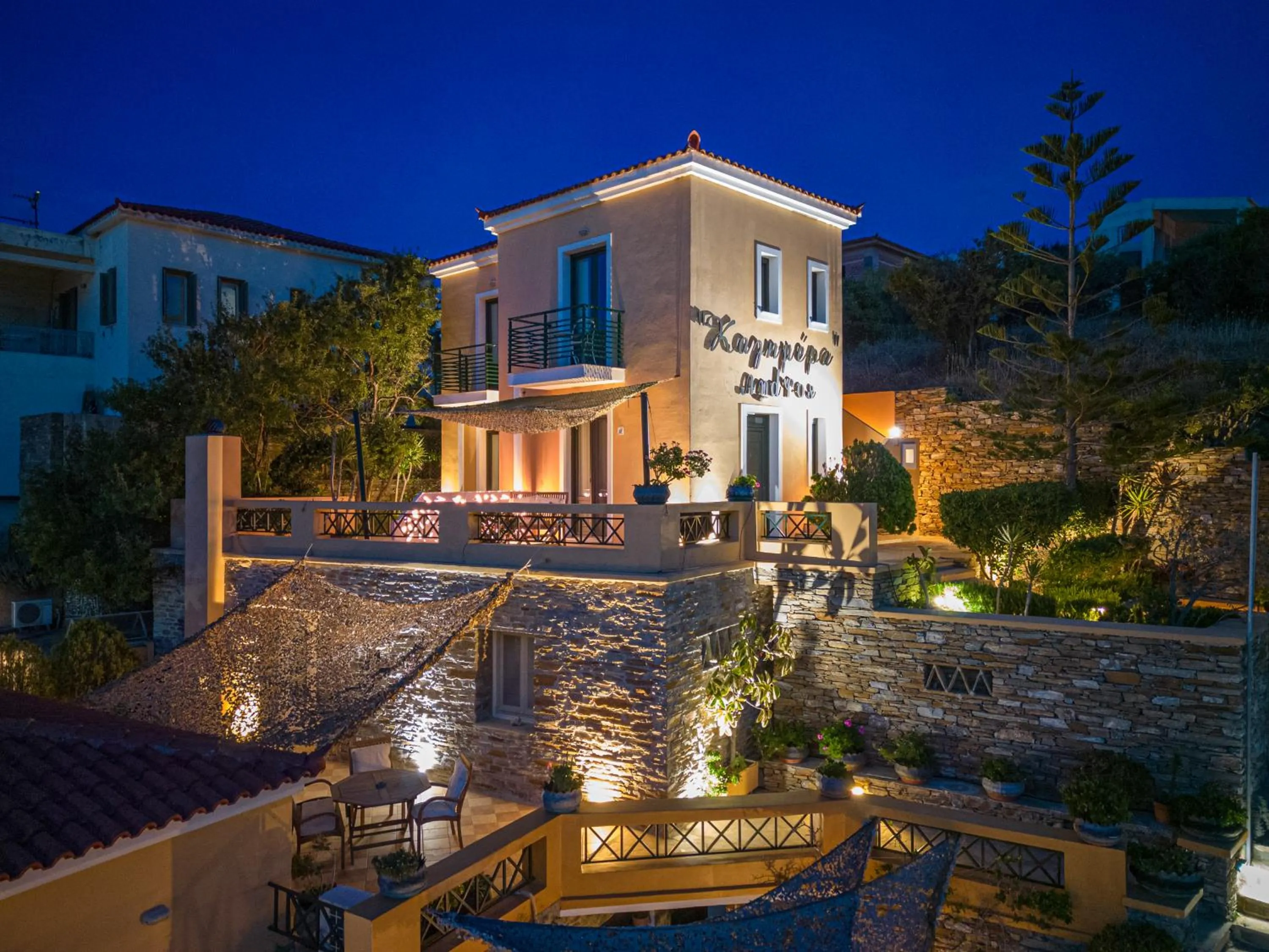 Property building in Kalimera Andros