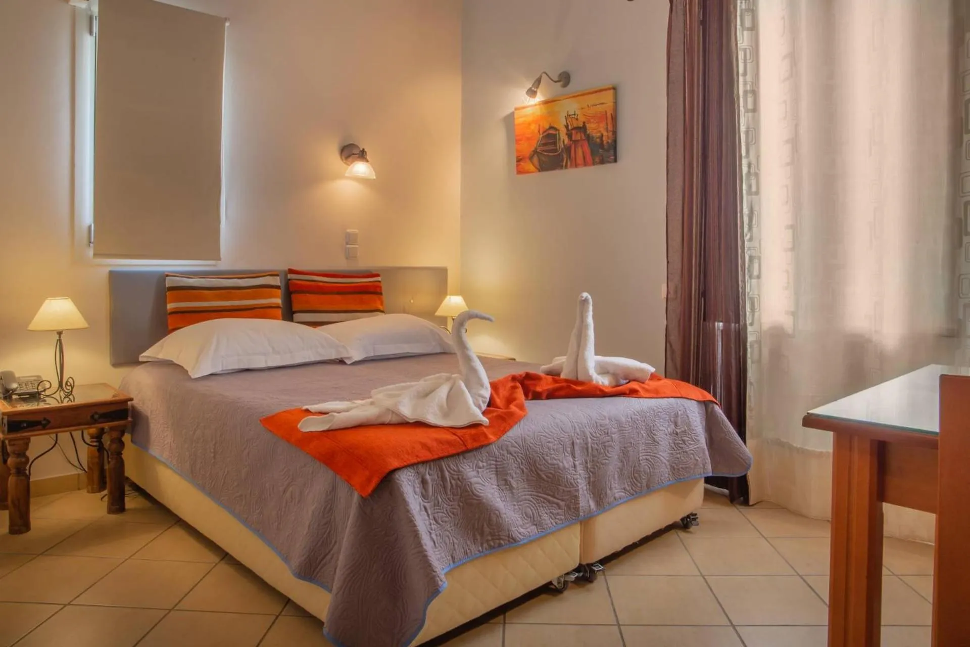 Bed in Kalimera Andros