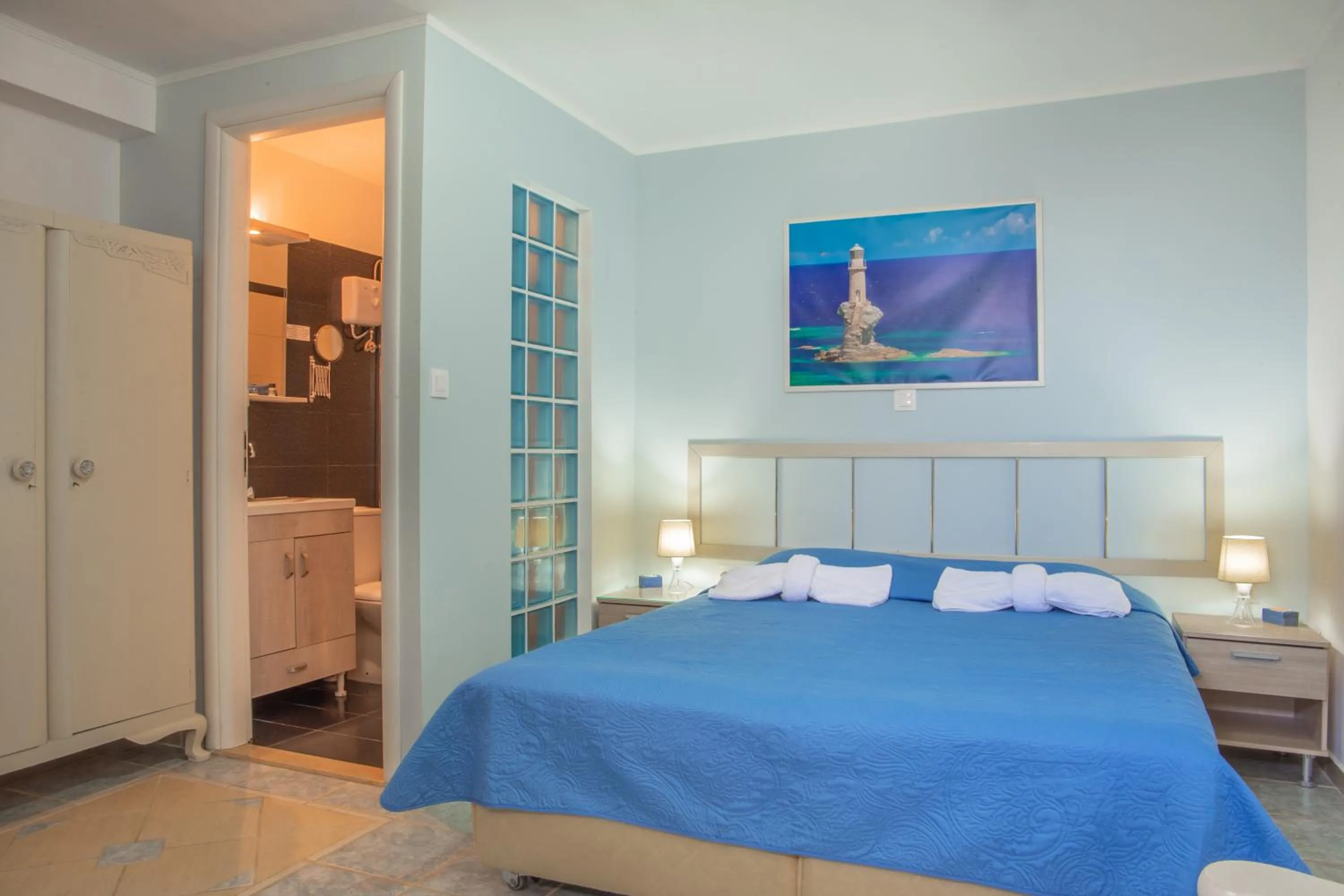 Bed in Kalimera Andros