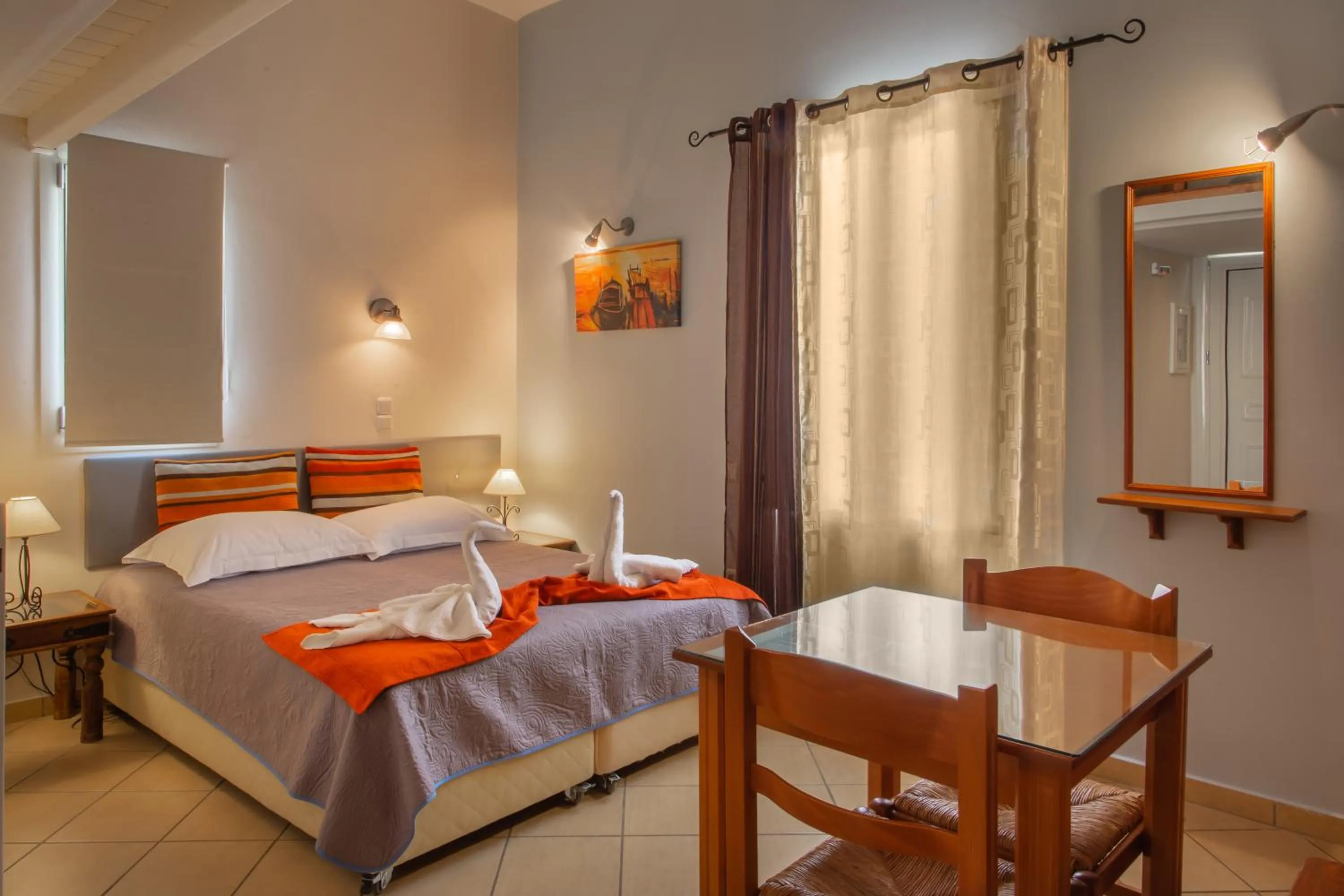 Bed in Kalimera Andros