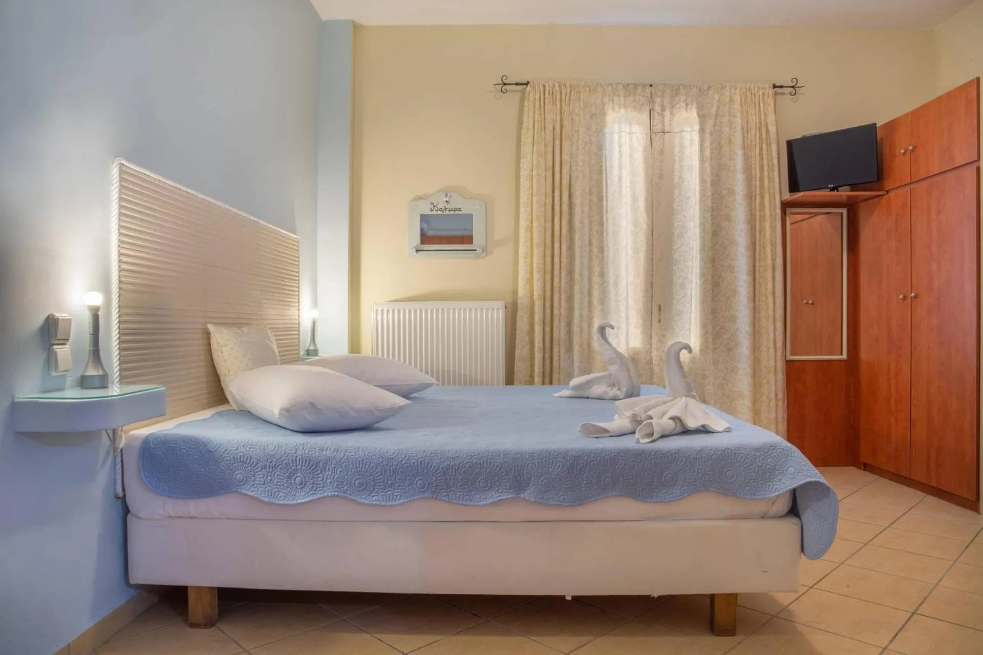 Bed in Kalimera Andros