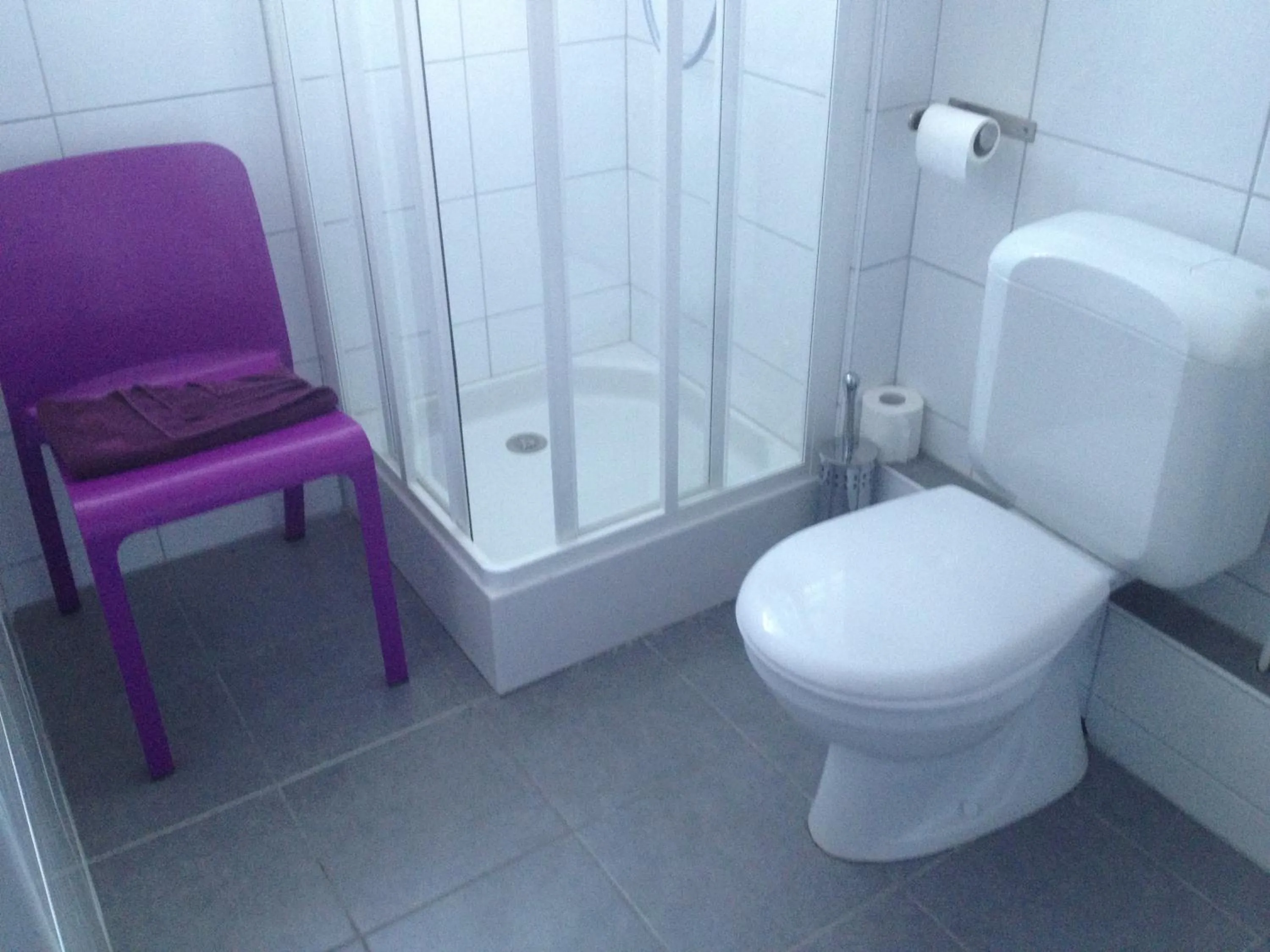 Toilet in Hôtel Restaurant Wolf