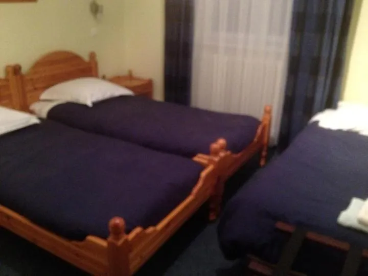 Bedroom, Bed in Hôtel Restaurant Wolf