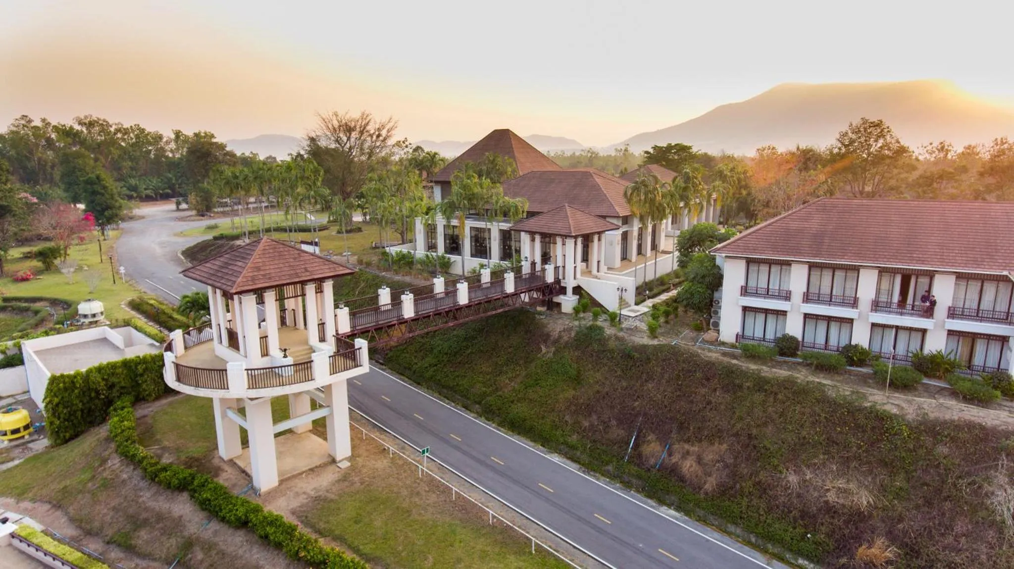 Natural landscape in Leaves Valley Resort