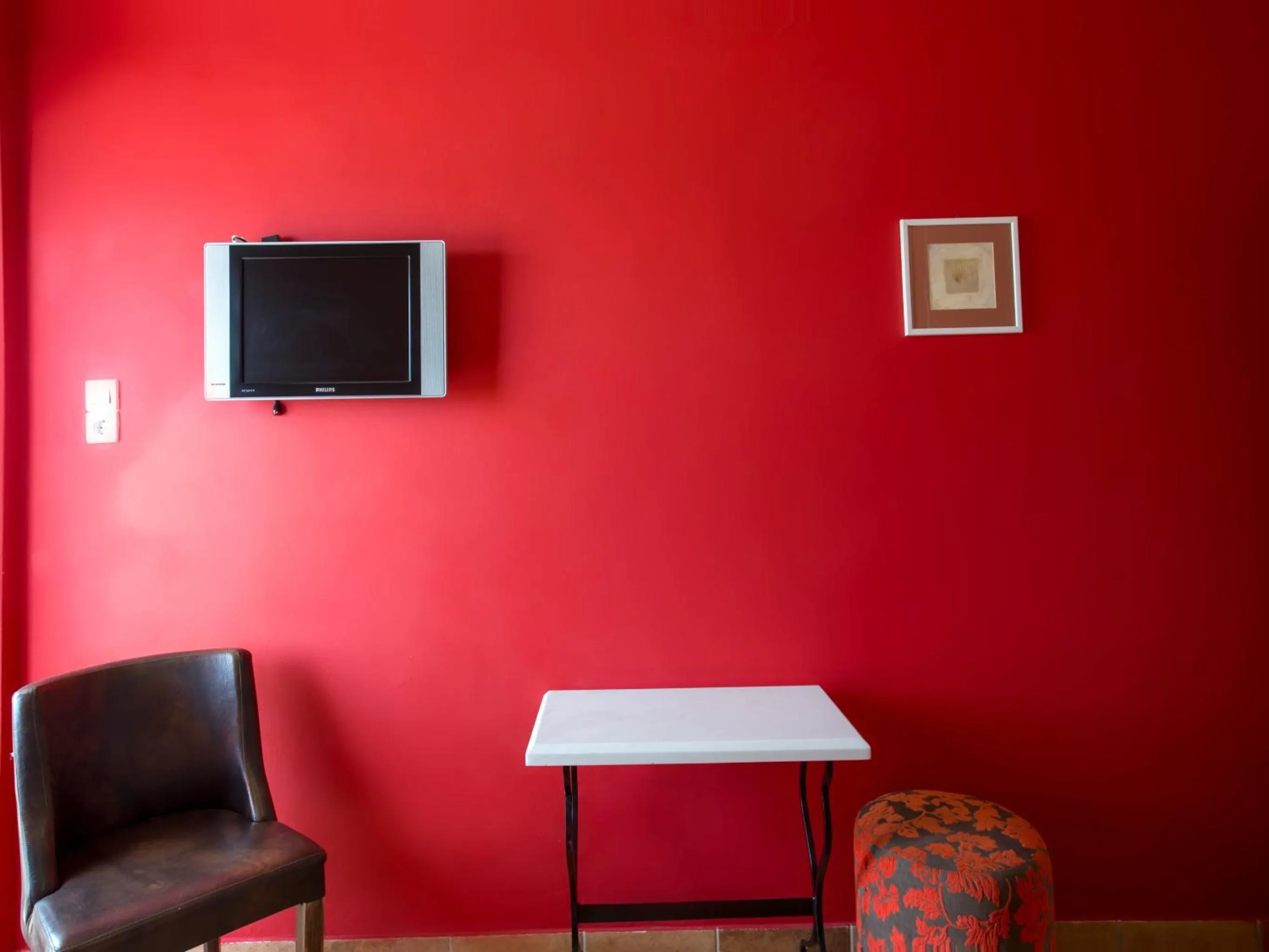 Decorative detail in Aktaion Hotel