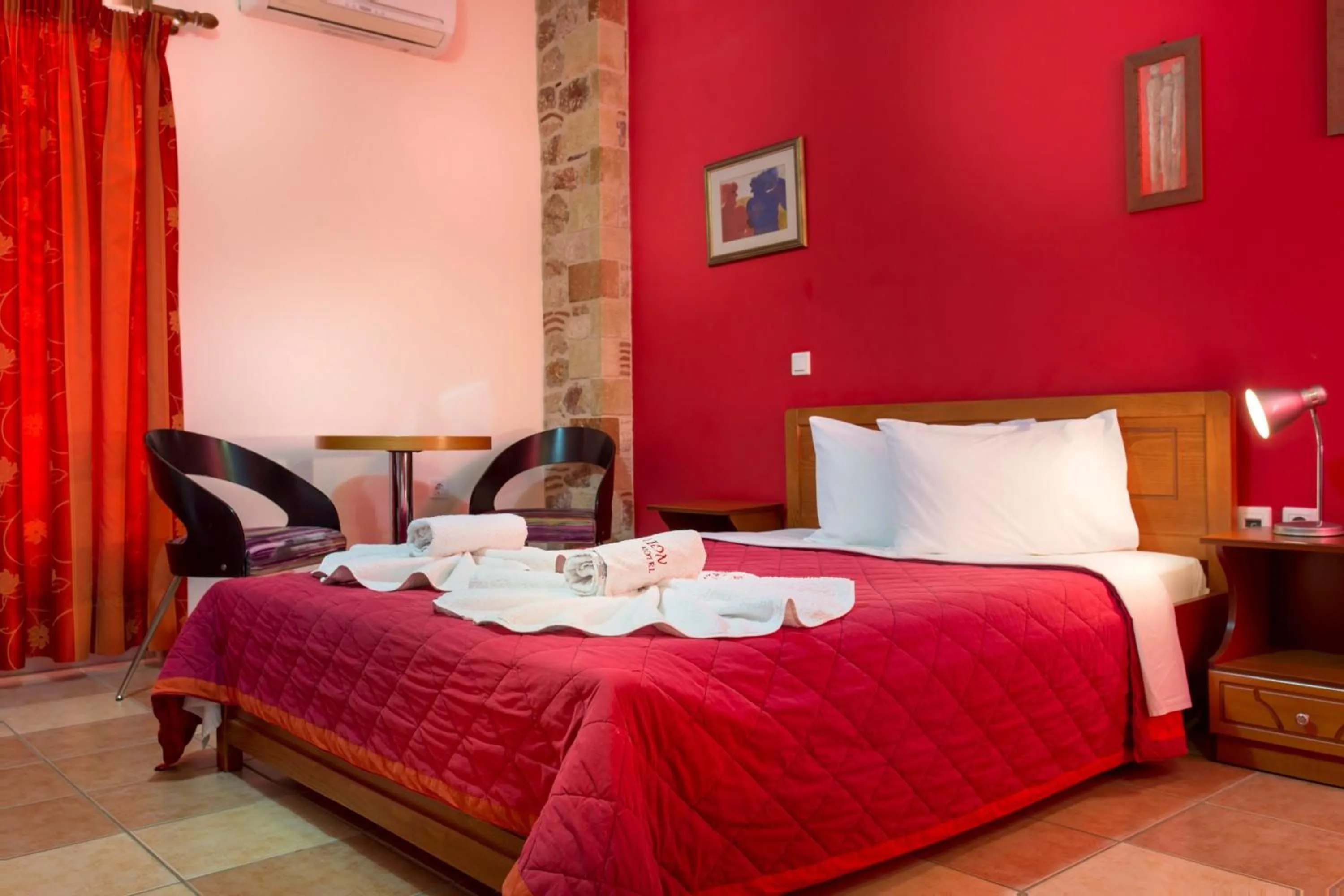 Bedroom, Bed in Aktaion Hotel