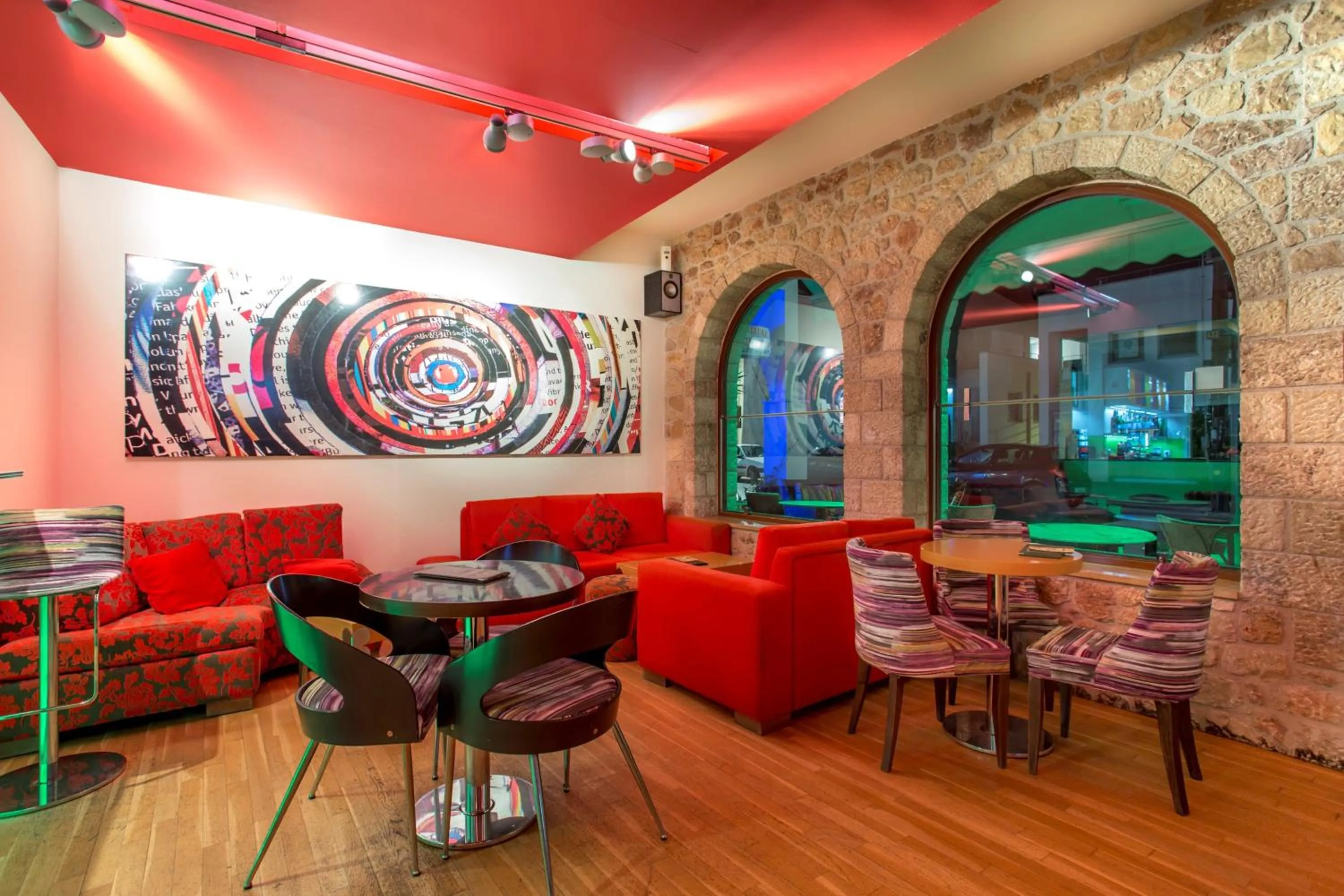 Lounge or bar in Aktaion Hotel