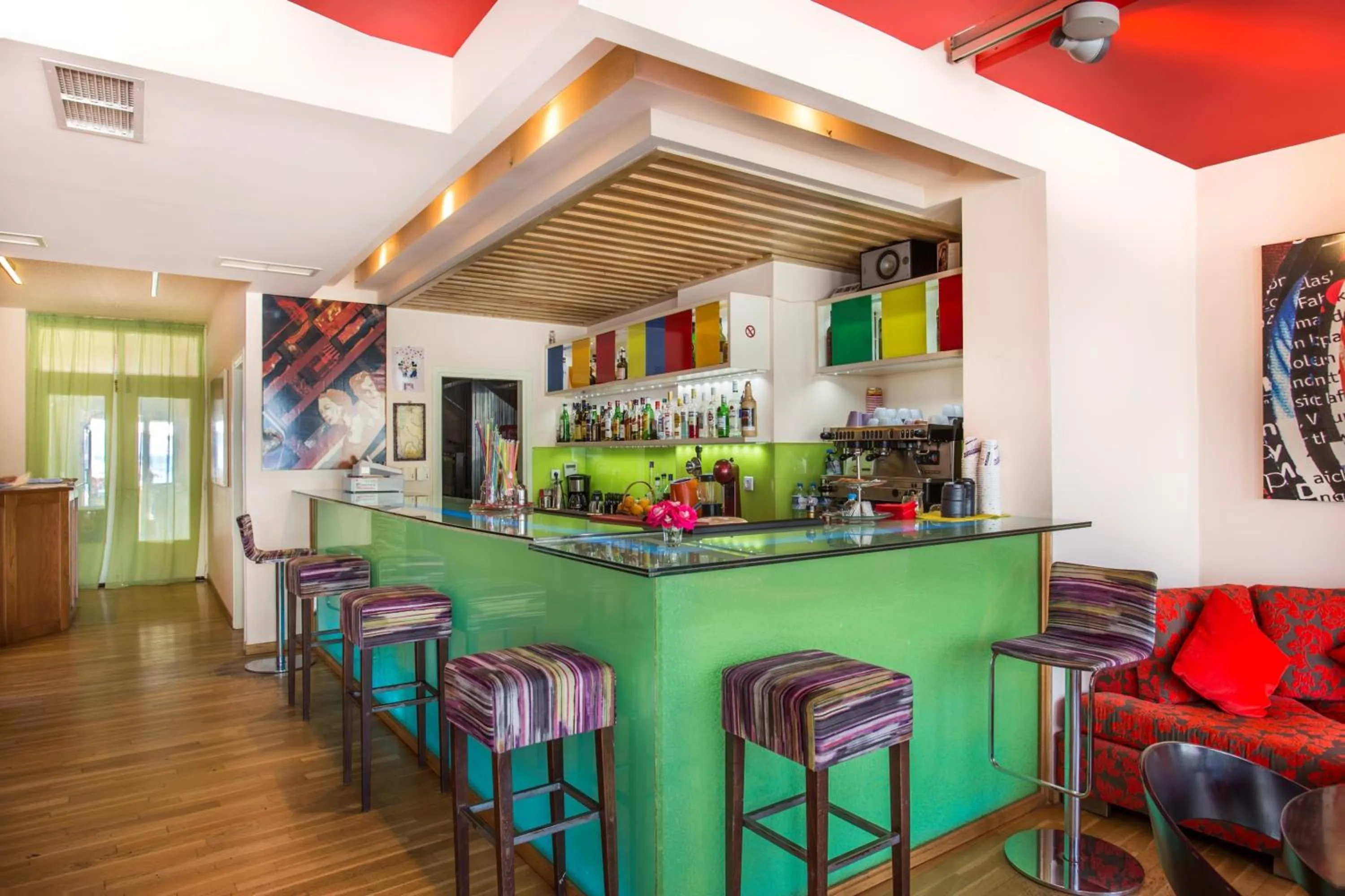 Lounge or bar in Aktaion Hotel