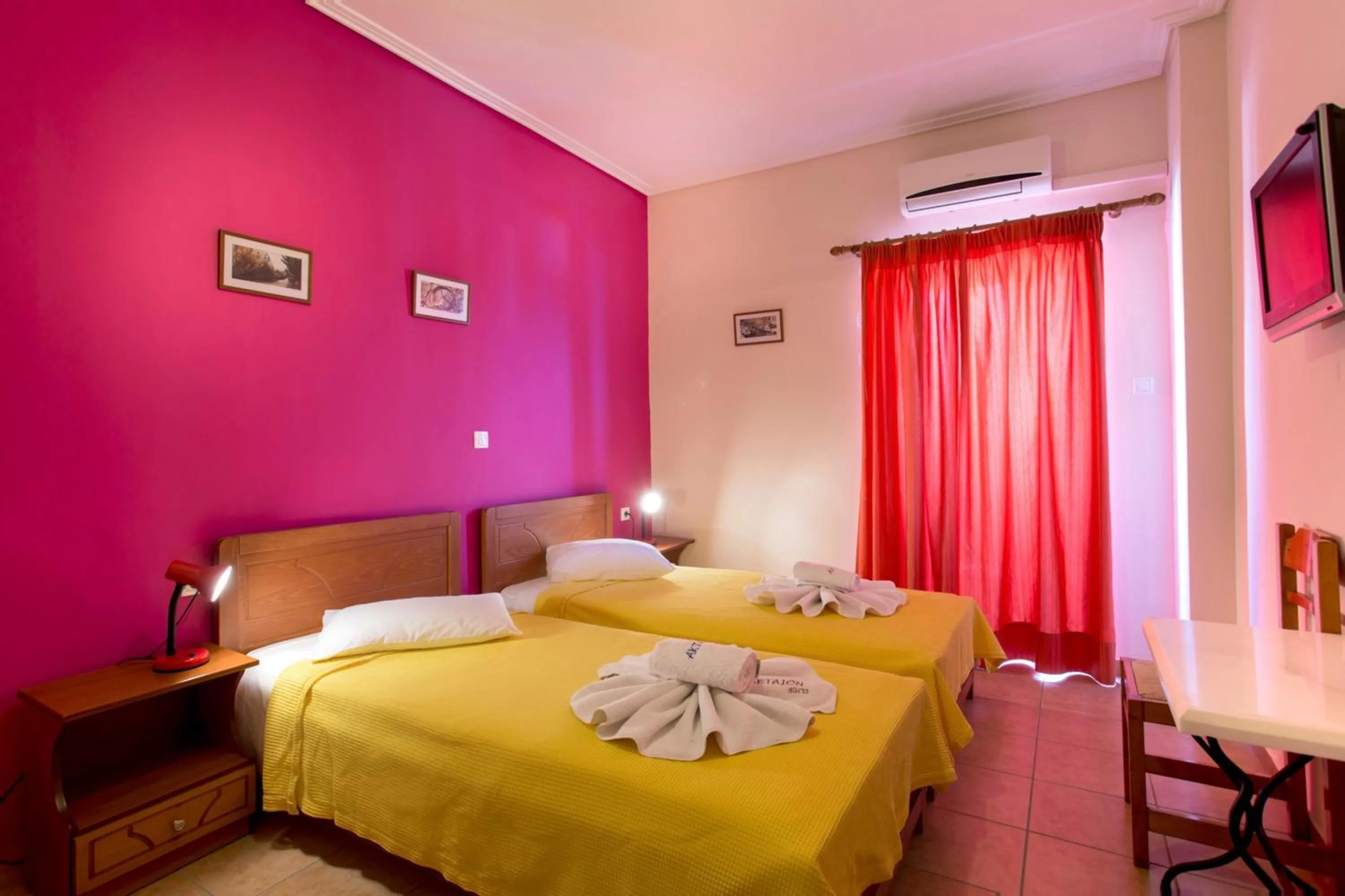 Bedroom, Bed in Aktaion Hotel