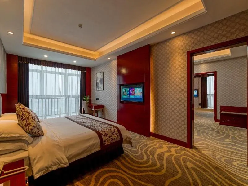 Bed in GreenTree Eastern GuangDong FoShan ShunDe District Huicong City Hotel