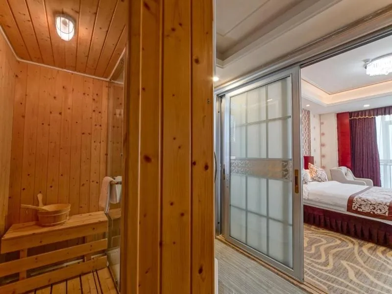 Bed in GreenTree Eastern GuangDong FoShan ShunDe District Huicong City Hotel