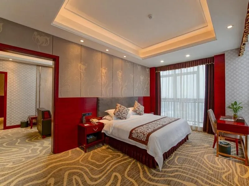 Bed in GreenTree Eastern GuangDong FoShan ShunDe District Huicong City Hotel