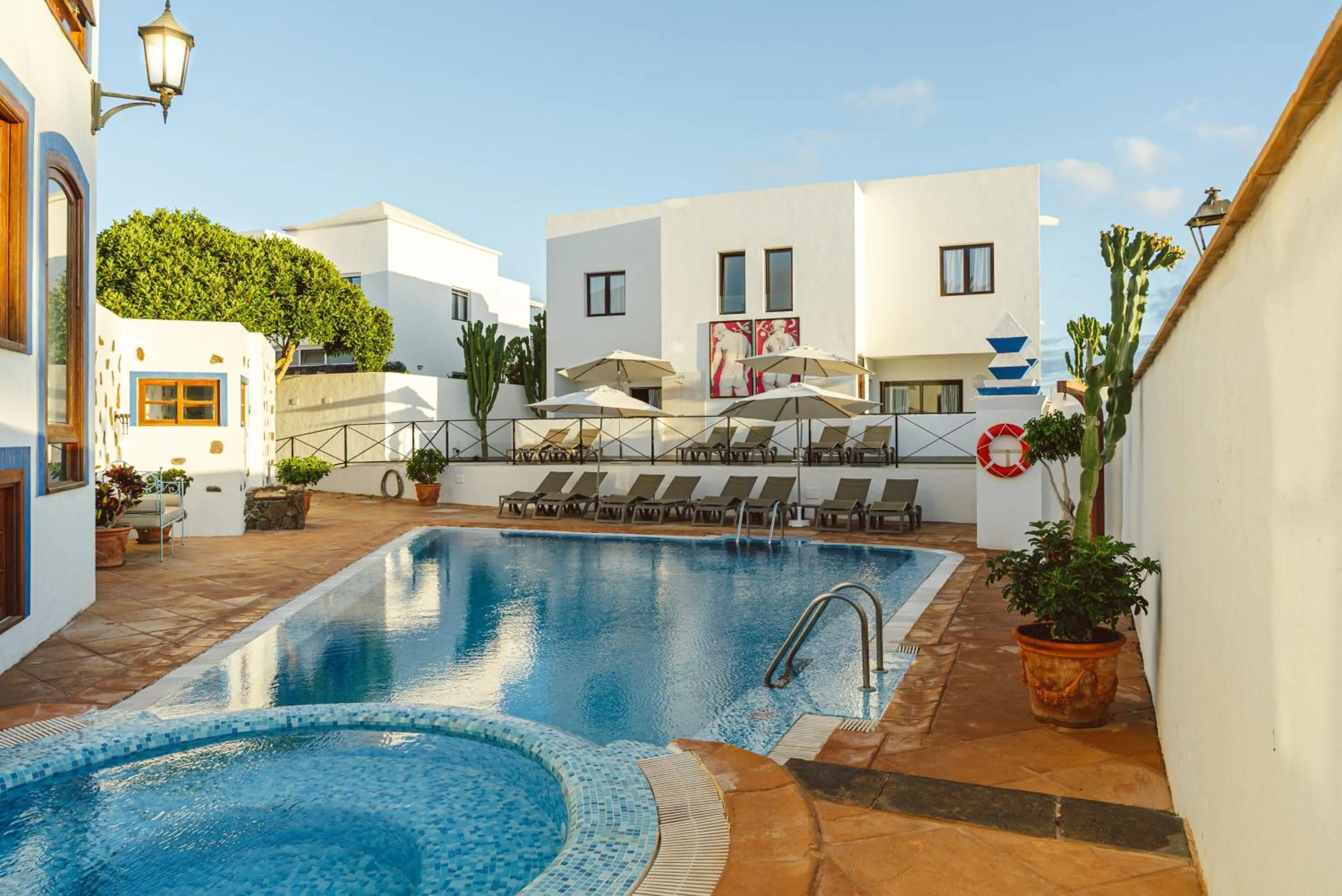 Swimming pool in La Casona de Yaiza I Hotel Emblematico
