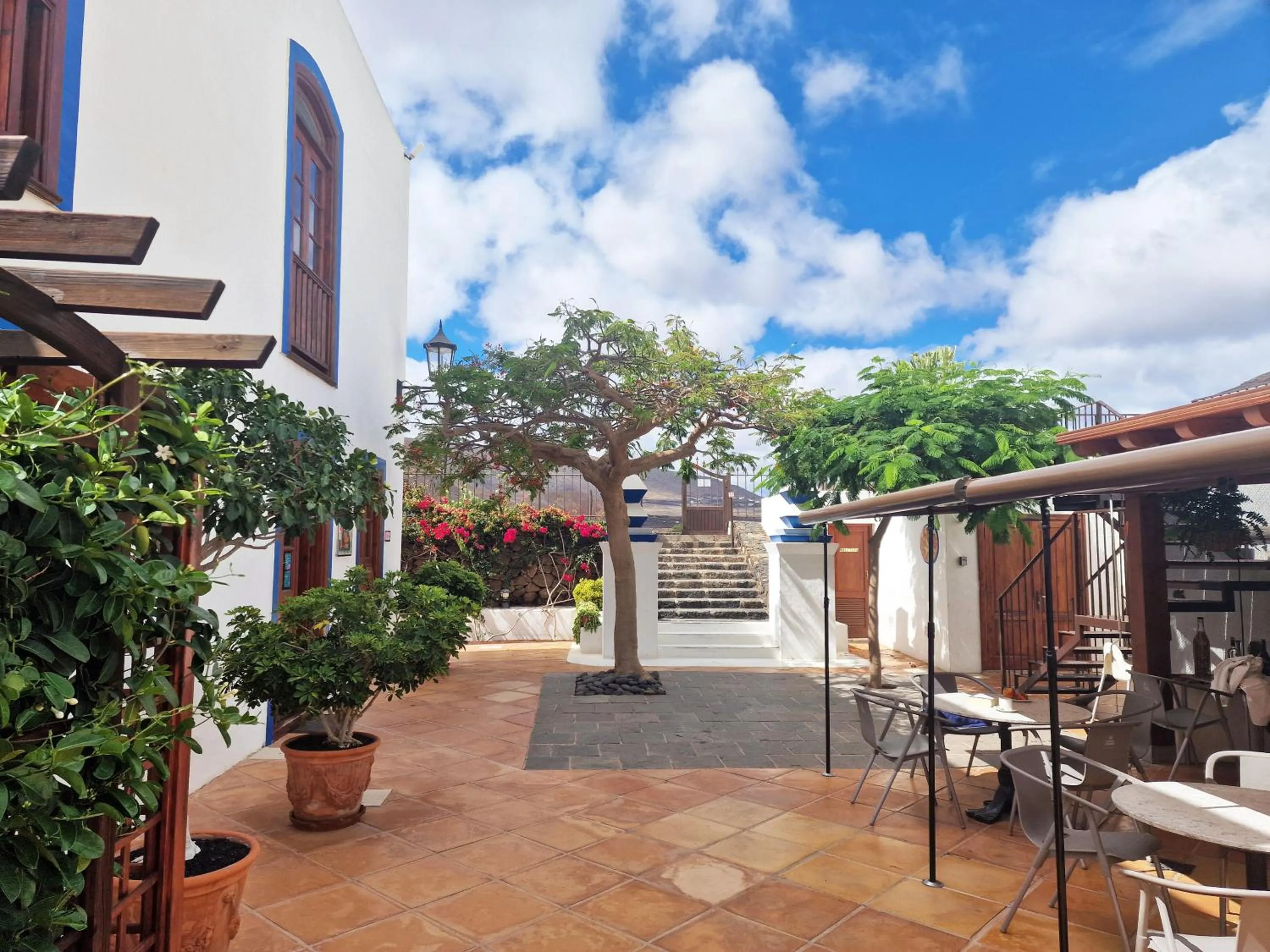 Patio in La Casona de Yaiza I Hotel Emblematico