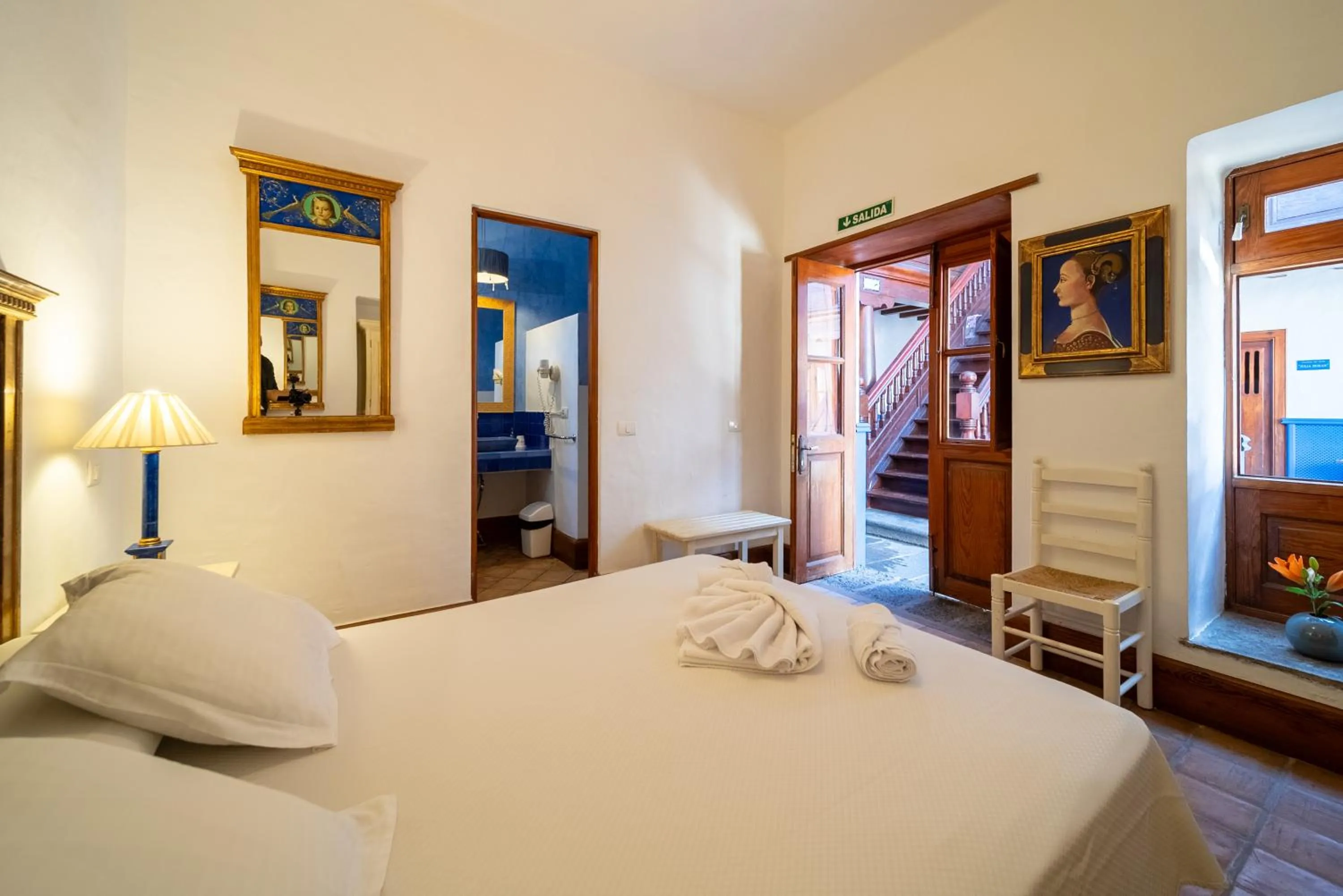 Decorative detail, Bed in La Casona de Yaiza I Hotel Emblematico