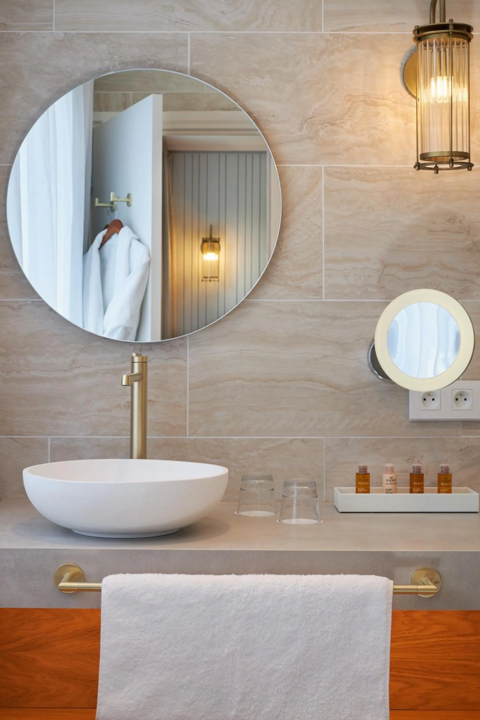 Bathroom in Castel Clara Thalasso & Spa